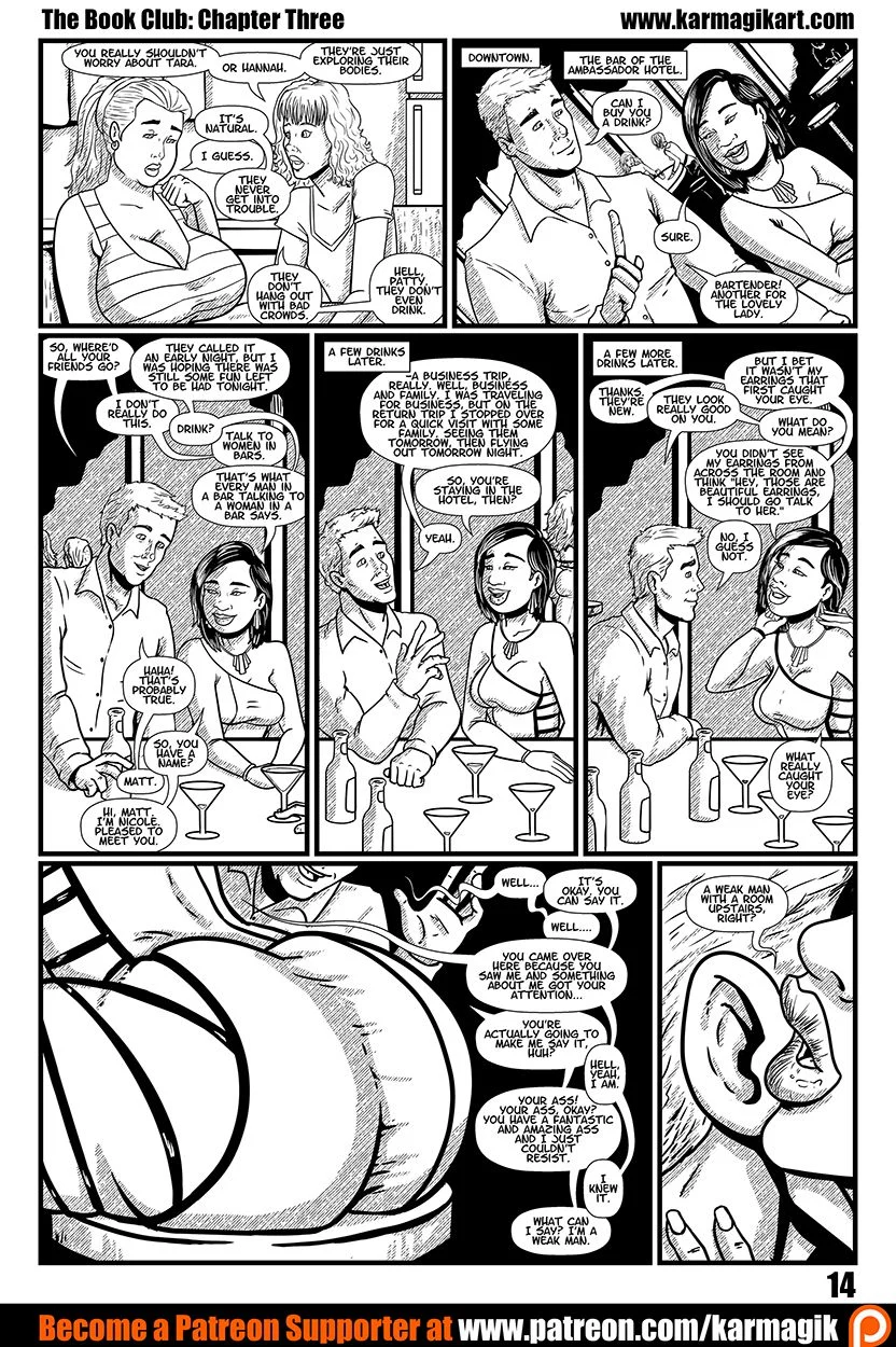 The Book Club [Karmagik] 3.5 . The Book Club - No Color - Chapter 3 [Karmagik] – page 15