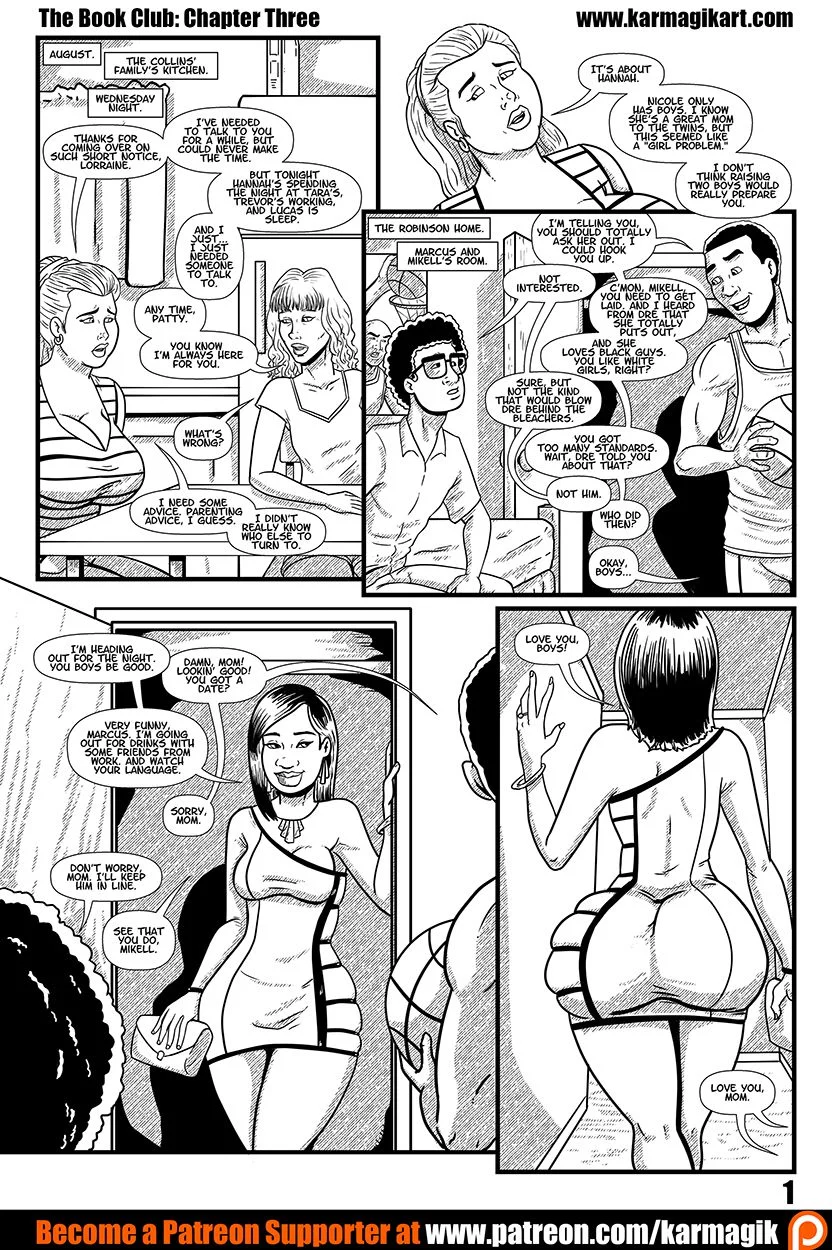 The Book Club [Karmagik] 3.5 . The Book Club - No Color - Chapter 3 [Karmagik] – page 2