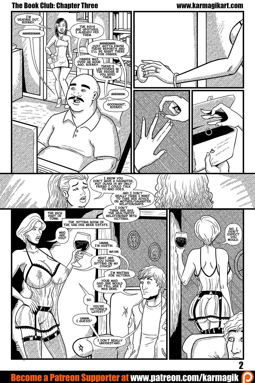 The Book Club [Karmagik] 3.5 . The Book Club - No Color - Chapter 3 [Karmagik] – page 3