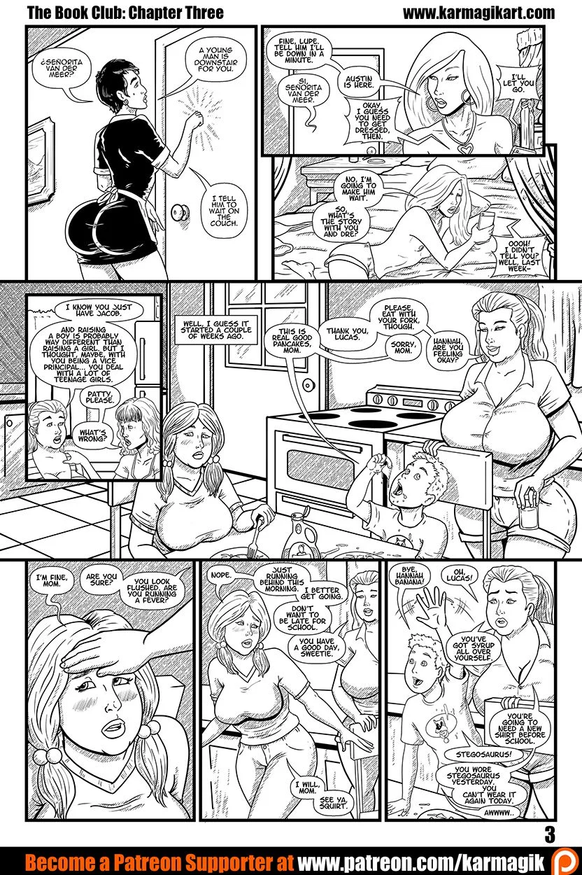 The Book Club [Karmagik] 3.5 . The Book Club - No Color - Chapter 3 [Karmagik] – page 4