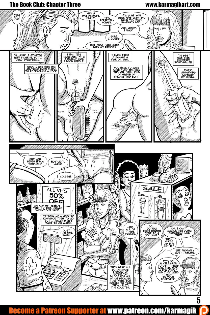 The Book Club [Karmagik] 3.5 . The Book Club - No Color - Chapter 3 [Karmagik] – page 6
