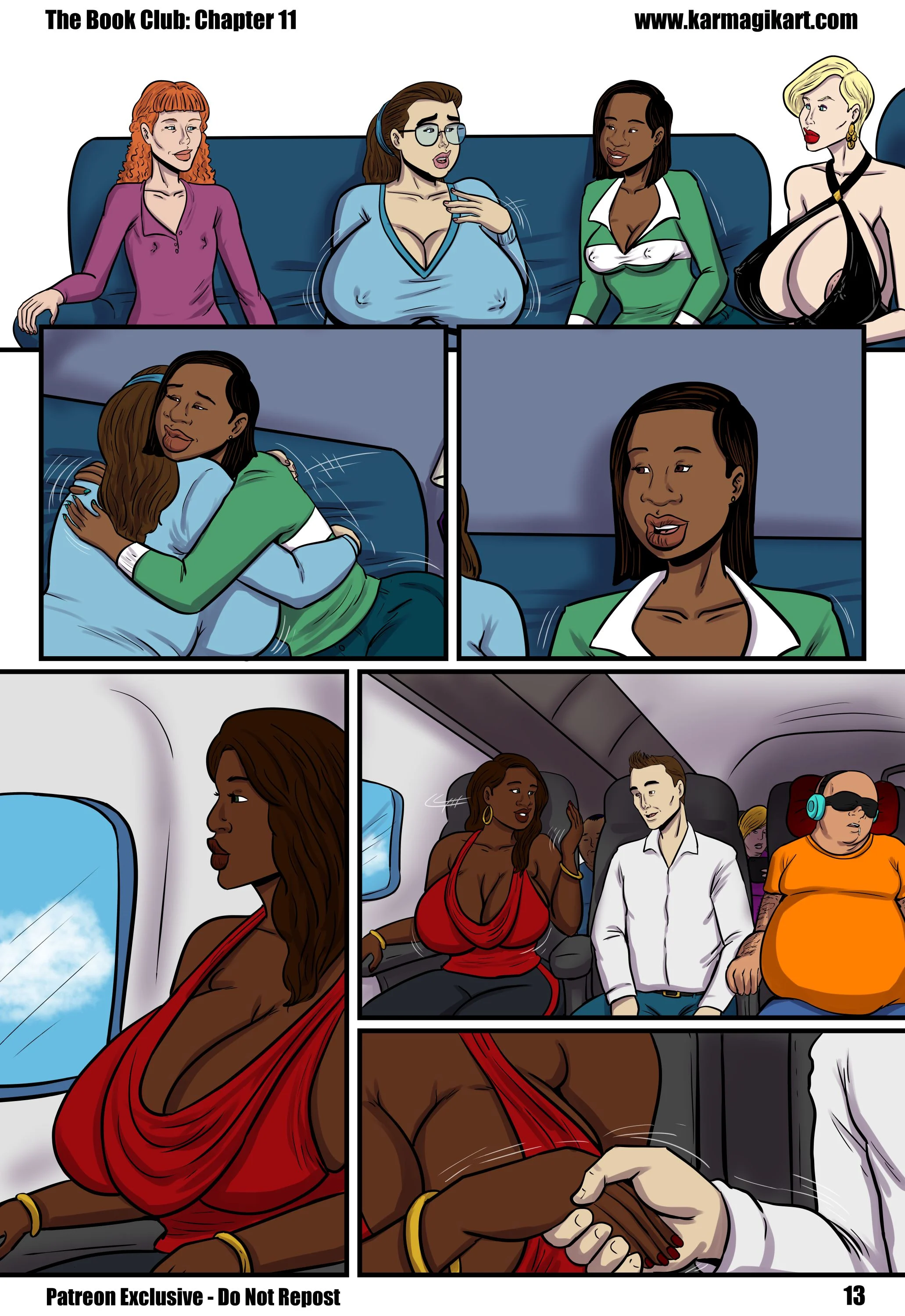 The Book Club [Karmagik] 11.5 . The Book Club - Textless - Chapter 11 [Karmagik] – page 13