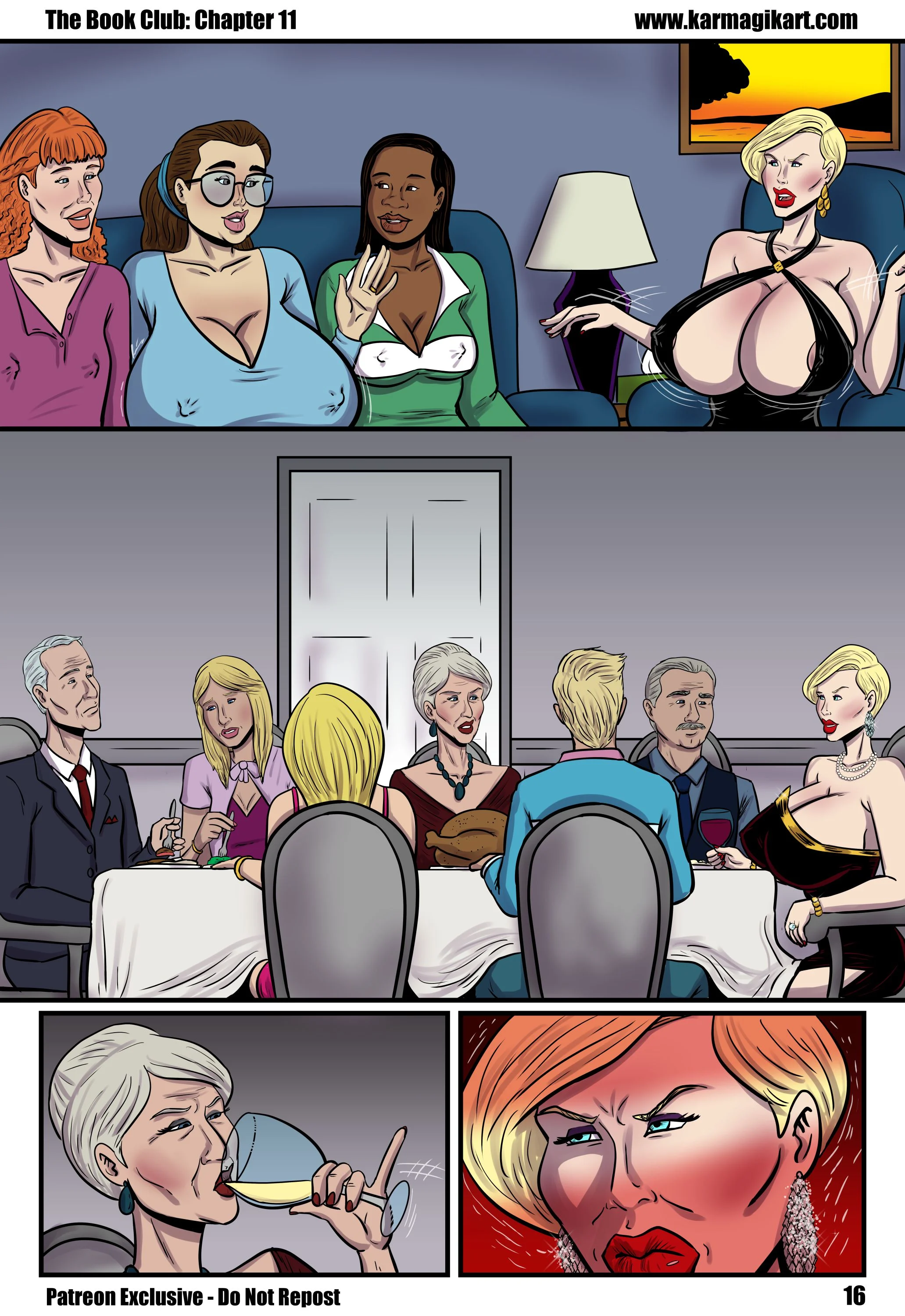 The Book Club [Karmagik] 11.5 . The Book Club - Textless - Chapter 11 [Karmagik] – page 16