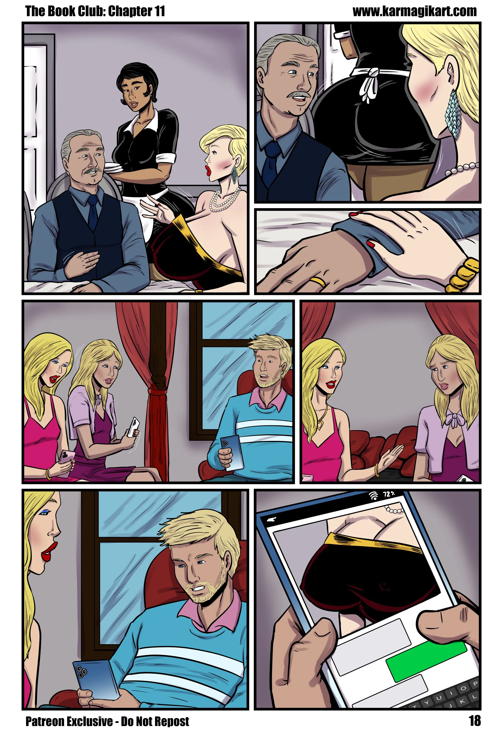 The Book Club [Karmagik] 11.5 . The Book Club - Textless - Chapter 11 [Karmagik] – page 18