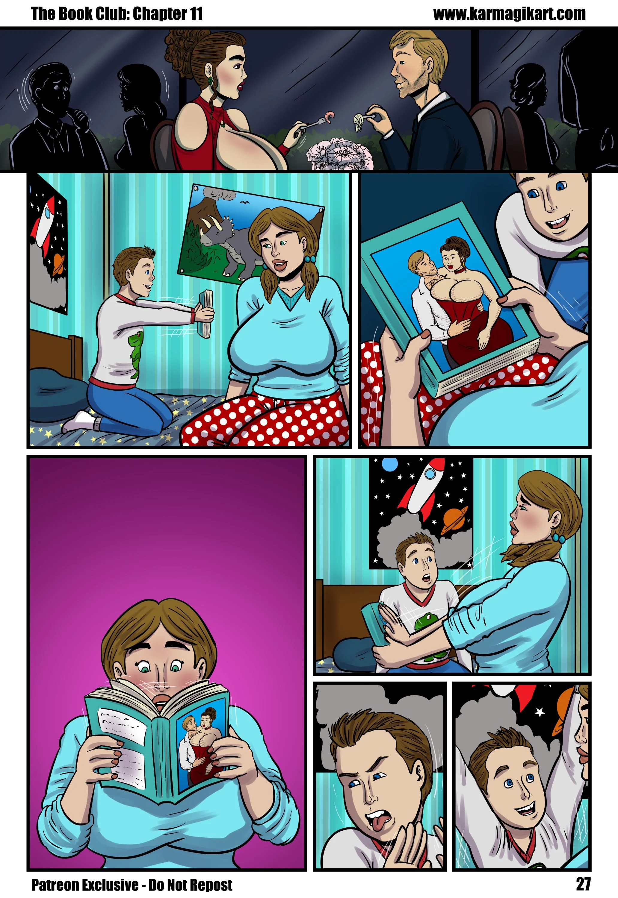 The Book Club [Karmagik] 11.5 . The Book Club - Textless - Chapter 11 [Karmagik] – page 27