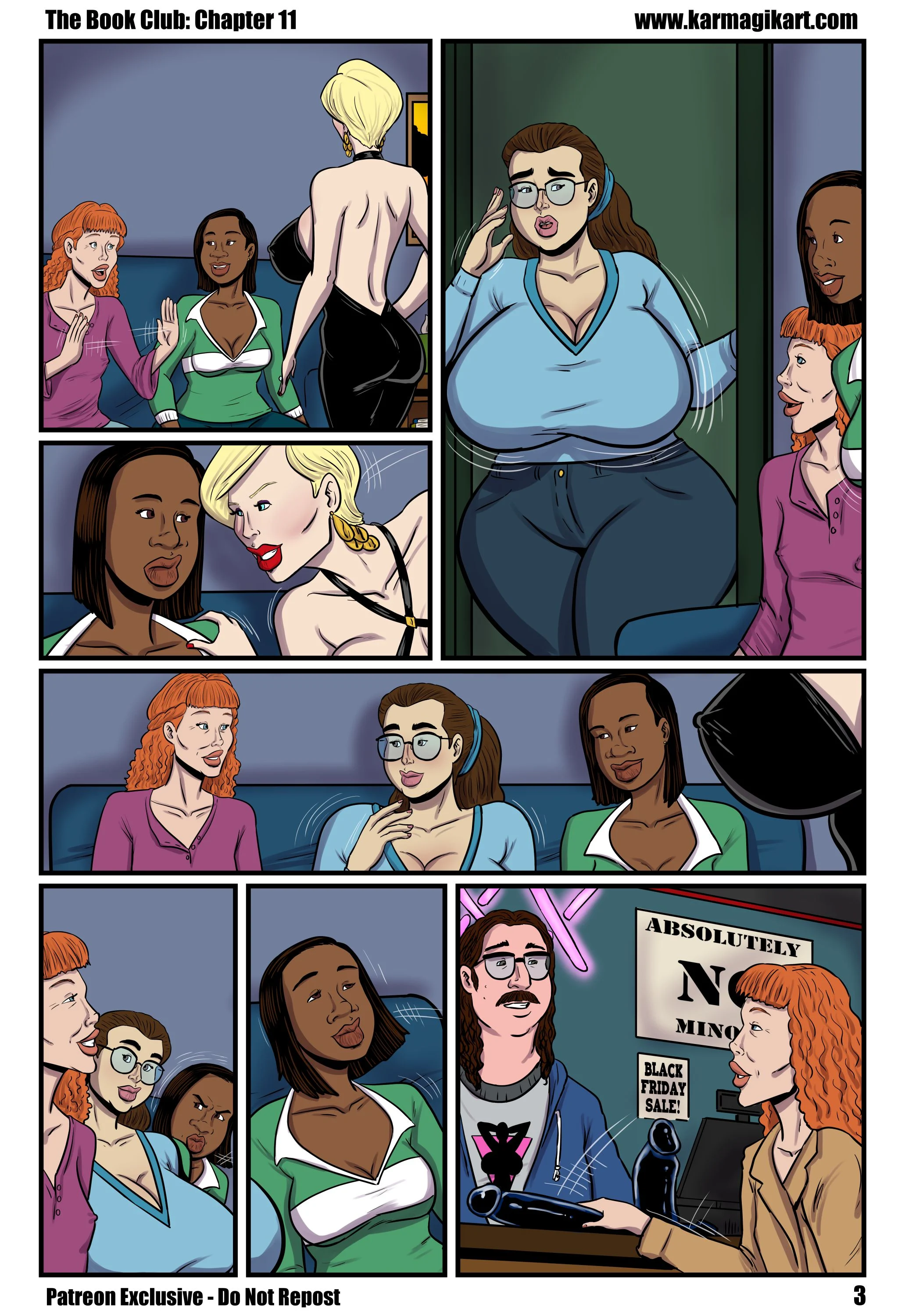 The Book Club [Karmagik] 11.5 . The Book Club - Textless - Chapter 11 [Karmagik] – page 3