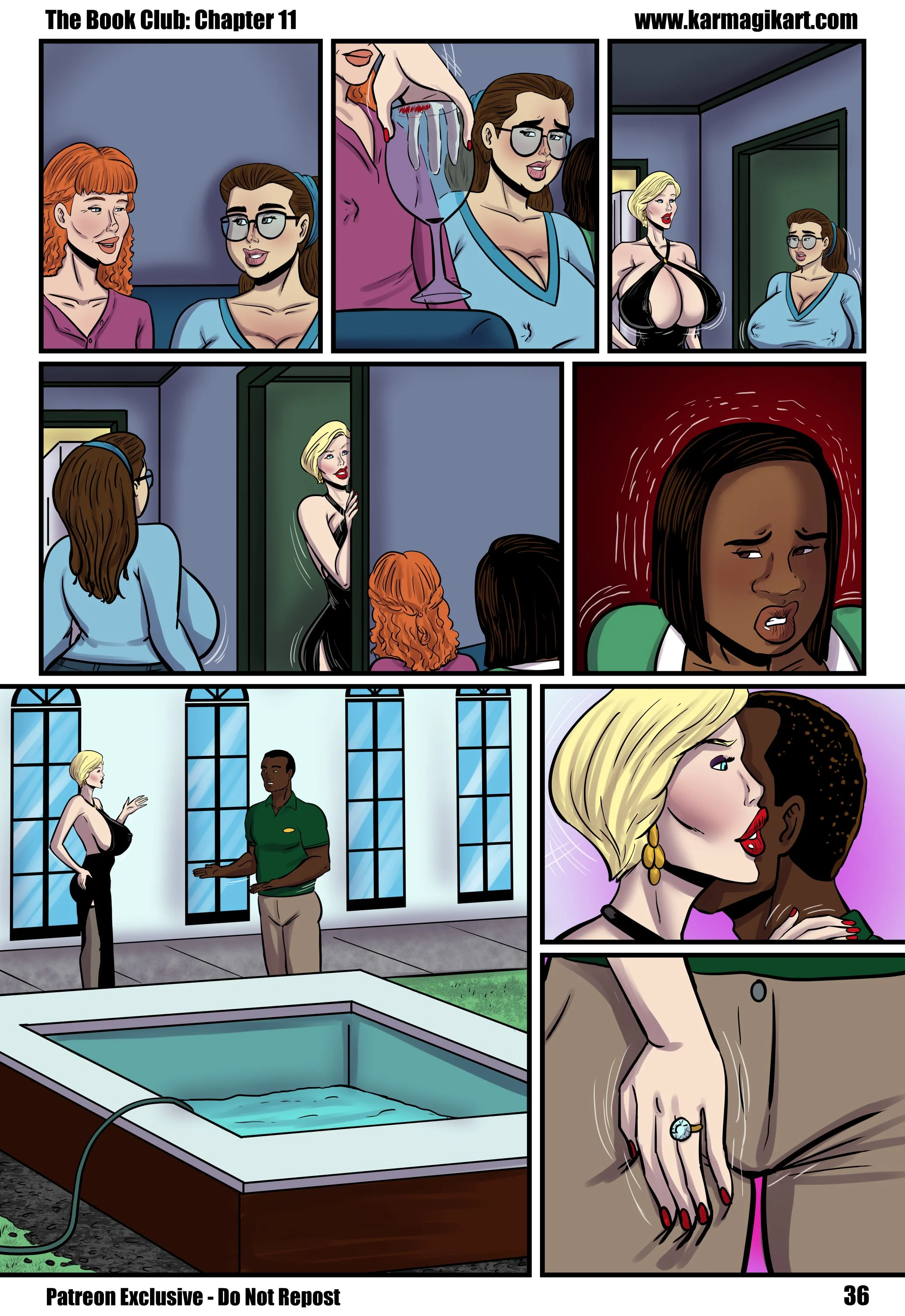 The Book Club [Karmagik] 11.5 . The Book Club - Textless - Chapter 11 [Karmagik] – page 34