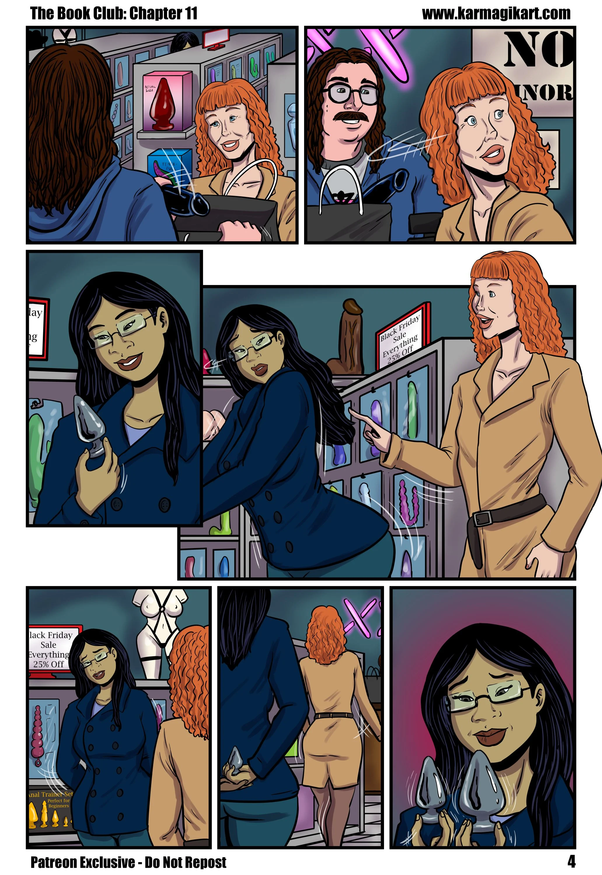 The Book Club [Karmagik] 11.5 . The Book Club - Textless - Chapter 11 [Karmagik] – page 4