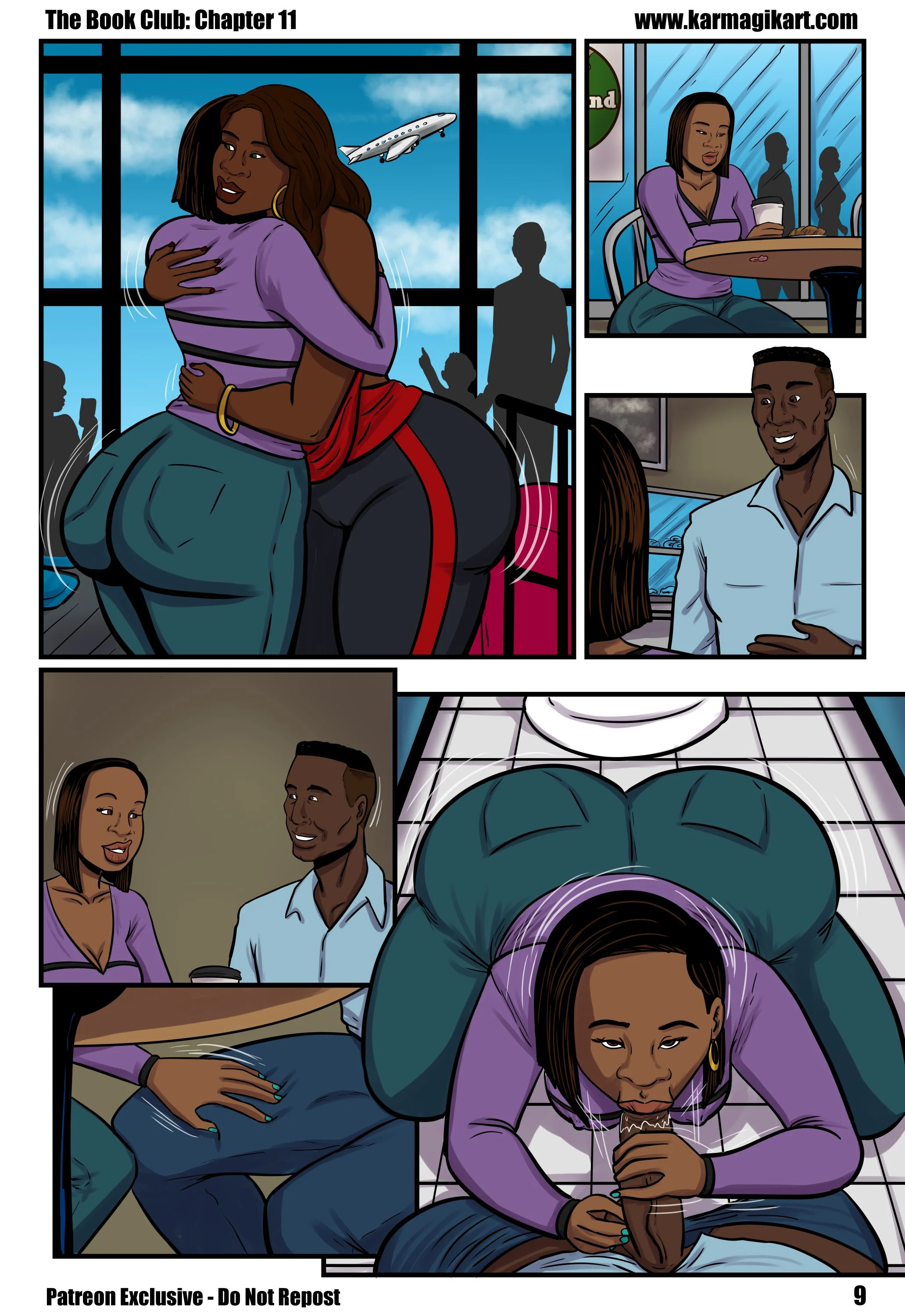 The Book Club [Karmagik] 11.5 . The Book Club - Textless - Chapter 11 [Karmagik] – page 9