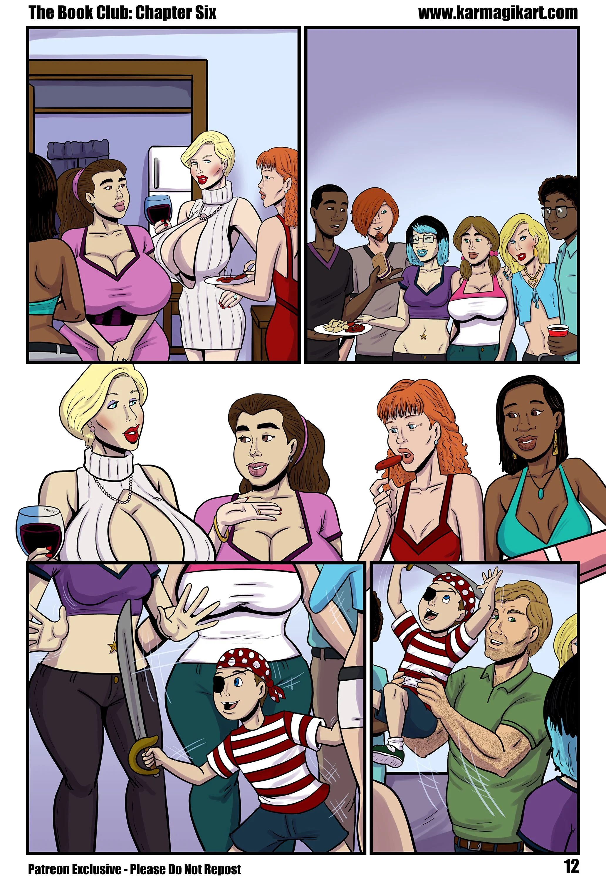 The Book Club [Karmagik] 6.5 . The Book Club - Textless - Chapter 6 [Karmagik] – page 16