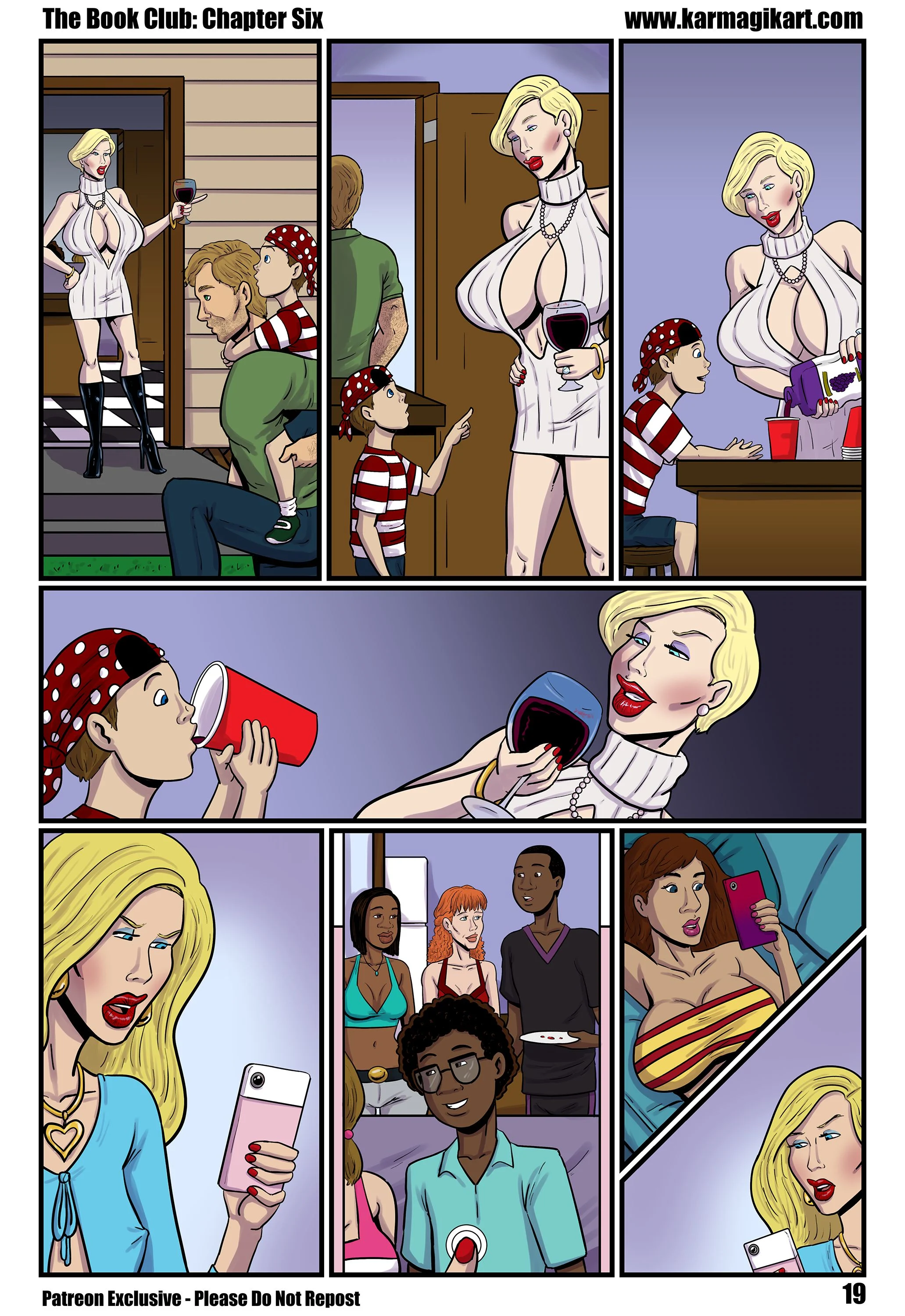The Book Club [Karmagik] 6.5 . The Book Club - Textless - Chapter 6 [Karmagik] – page 23