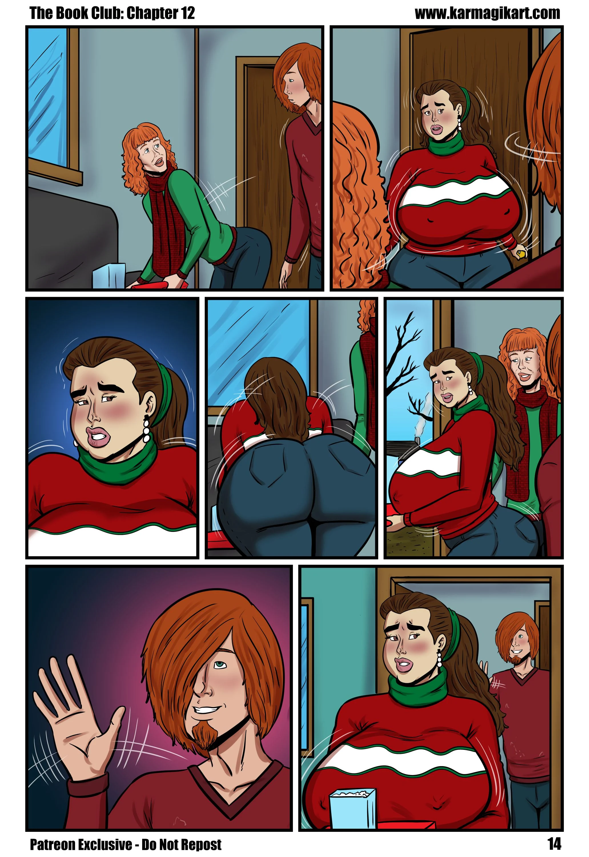 The Book Club [Karmagik] 12.5 . The Book Club - Textless - Chapter 12 [Karmagik] – page 15
