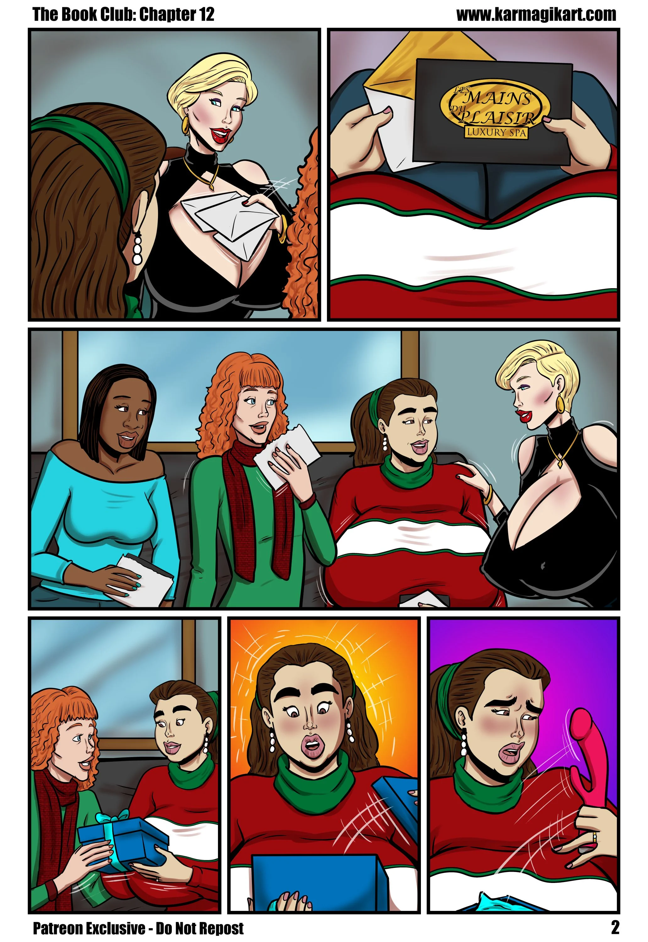 The Book Club [Karmagik] 12.5 . The Book Club - Textless - Chapter 12 [Karmagik] – page 3