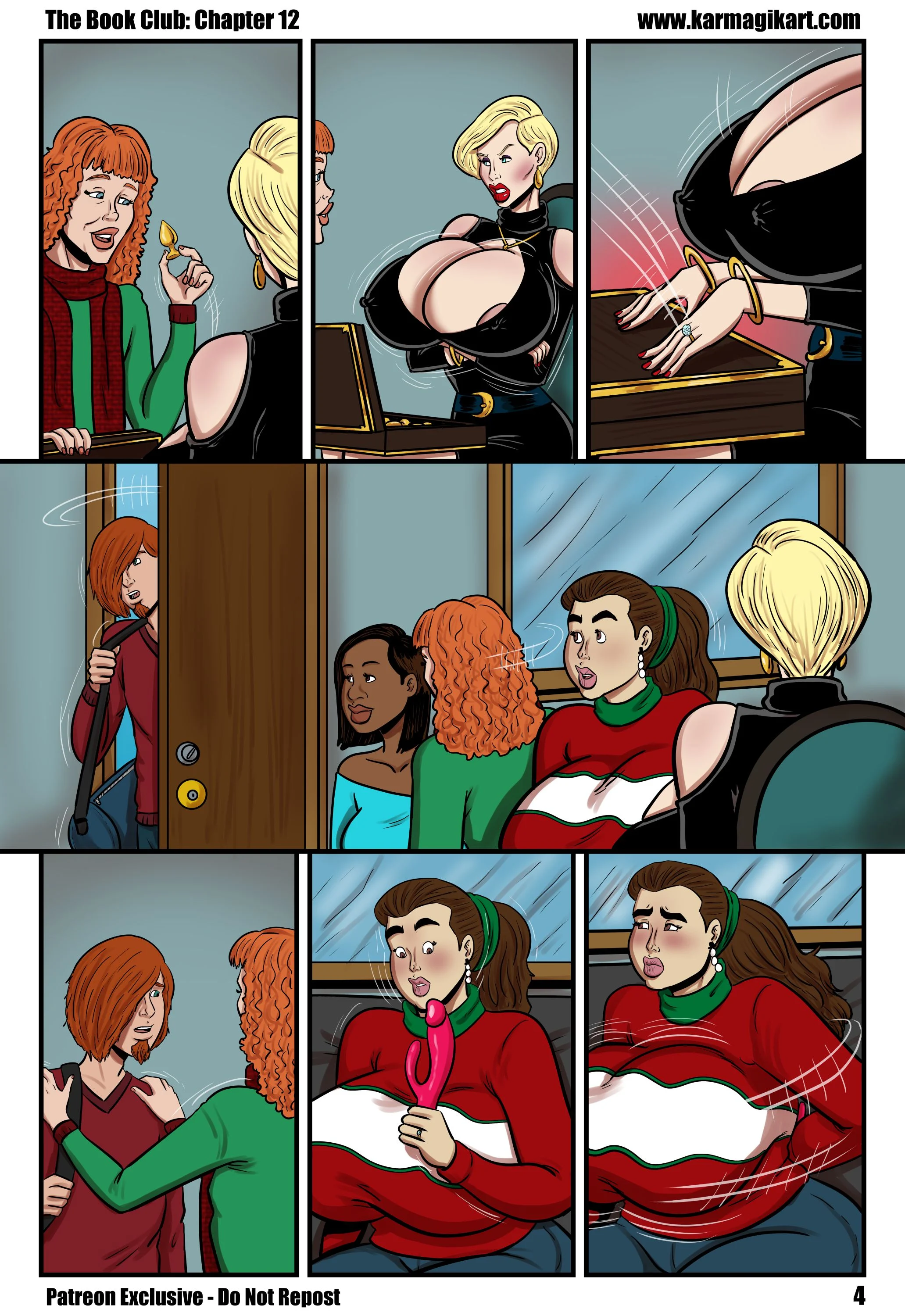 The Book Club [Karmagik] 12.5 . The Book Club - Textless - Chapter 12 [Karmagik] – page 5