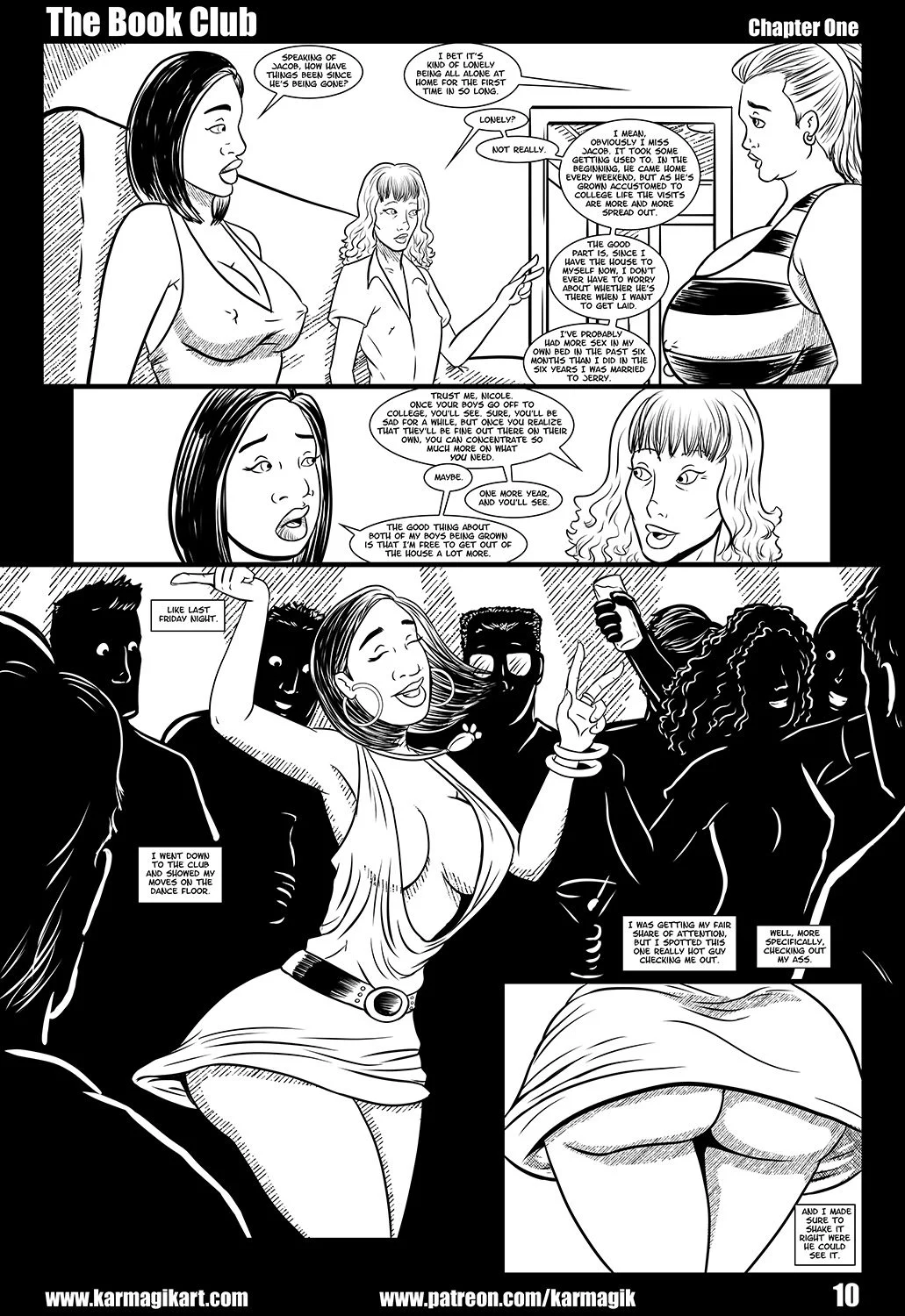 The Book Club [Karmagik] 1.5 . The Book Club - No Color - Chapter 1 [Karmagik] – page 10