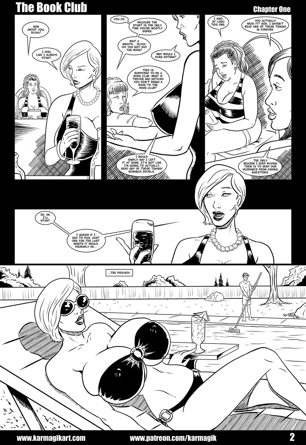 The Book Club [Karmagik] 1.5 . The Book Club - No Color - Chapter 1 [Karmagik] – page 2