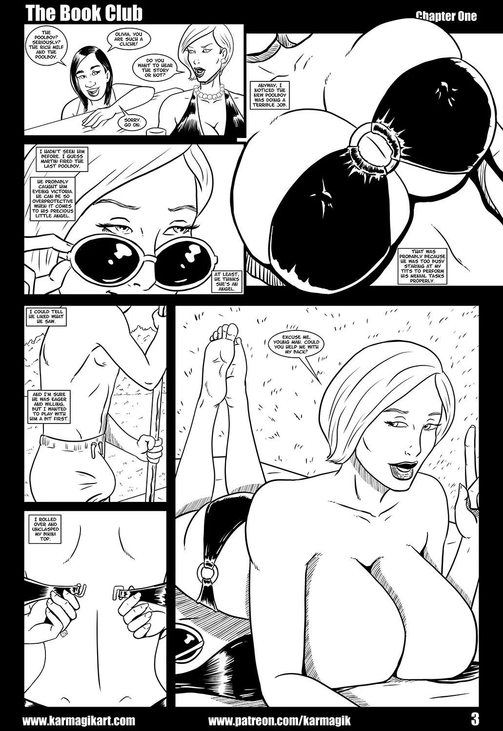 The Book Club [Karmagik] 1.5 . The Book Club - No Color - Chapter 1 [Karmagik] – page 3