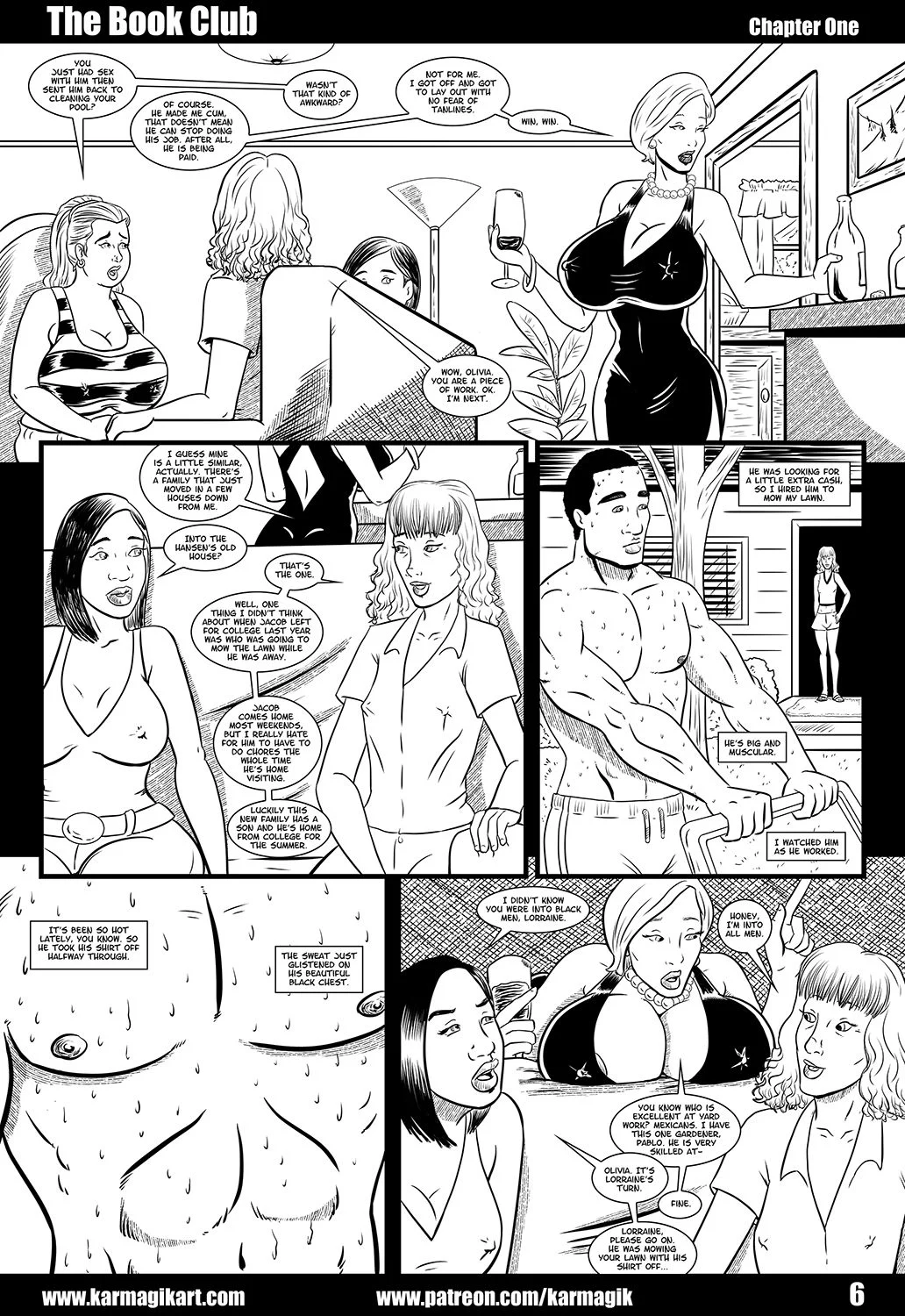 The Book Club [Karmagik] 1.5 . The Book Club - No Color - Chapter 1 [Karmagik] – page 6