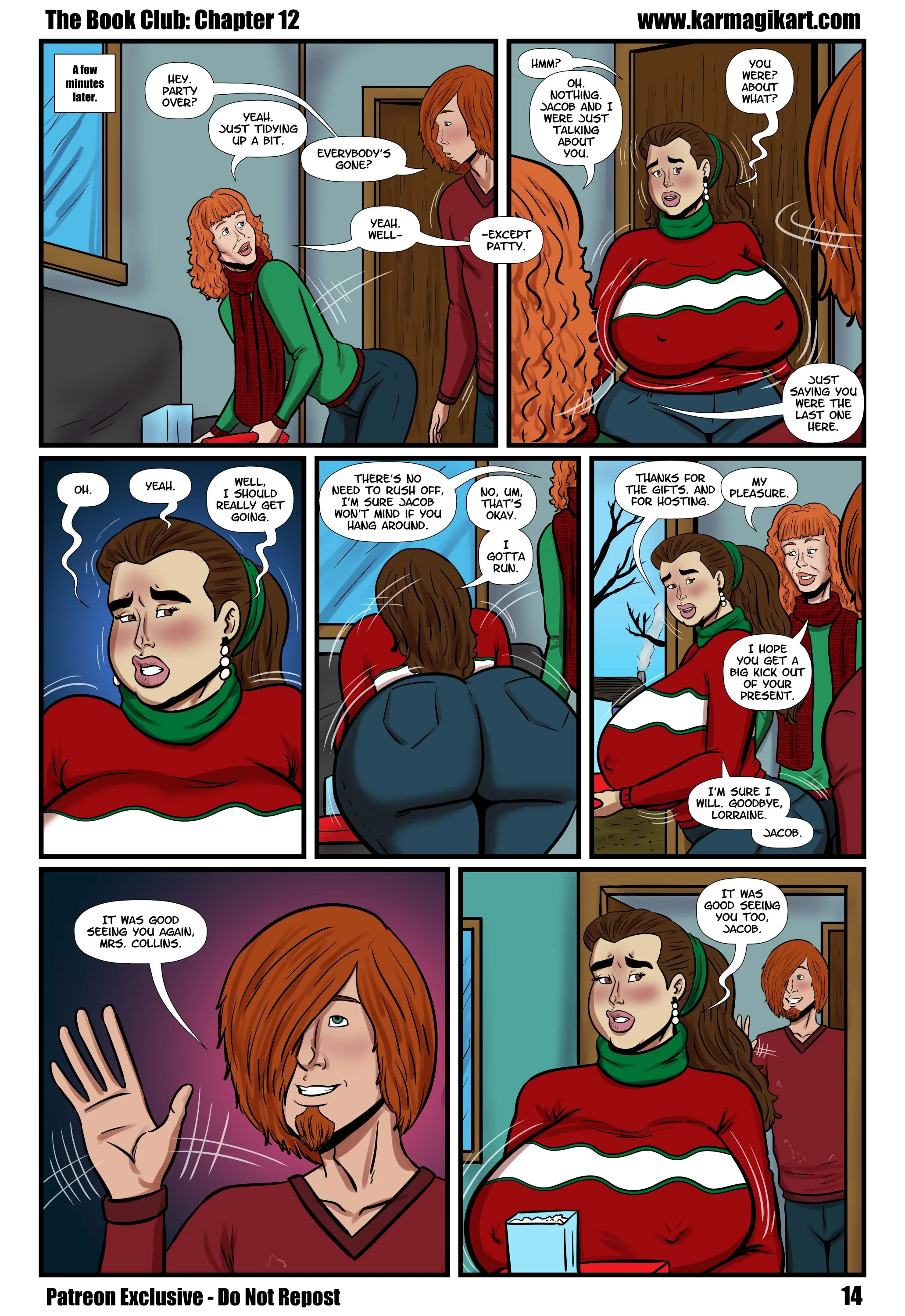 The Book Club [Karmagik] 12 . The Book Club - Chapter 12 [Karmagik] – page 18
