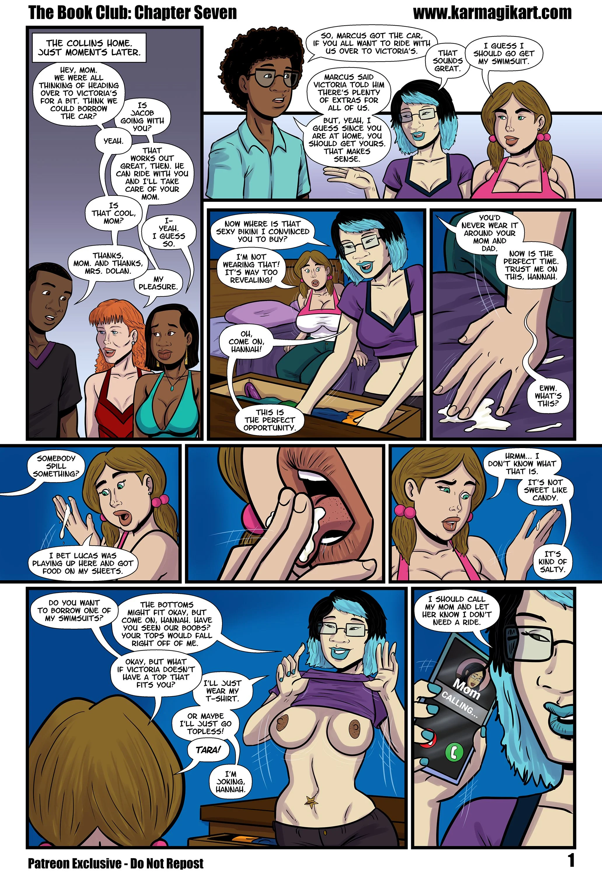 The Book Club [Karmagik] 7 . The Book Club - Chapter 7 [Karmagik] – page 5
