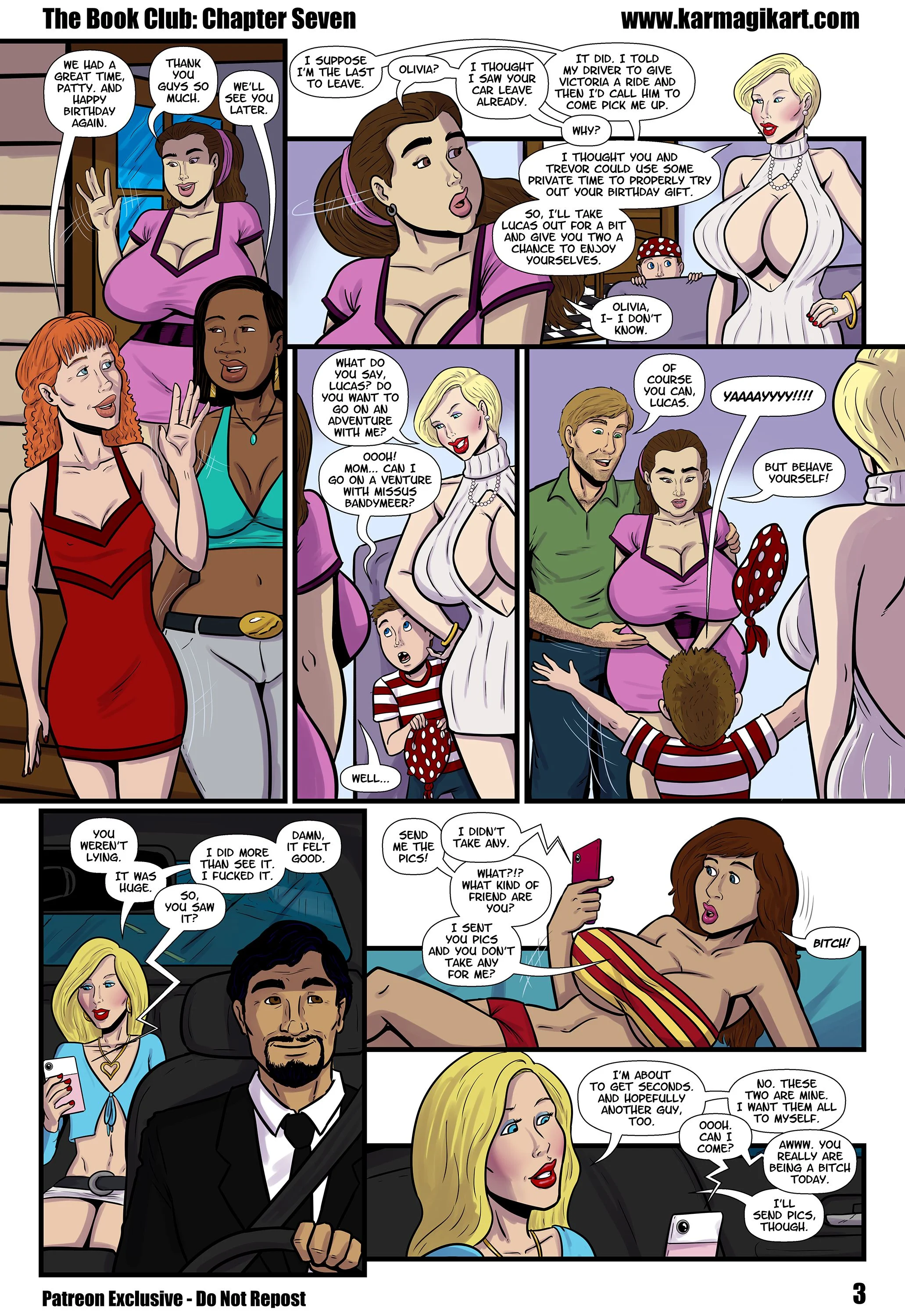 The Book Club [Karmagik] 7 . The Book Club - Chapter 7 [Karmagik] – page 7
