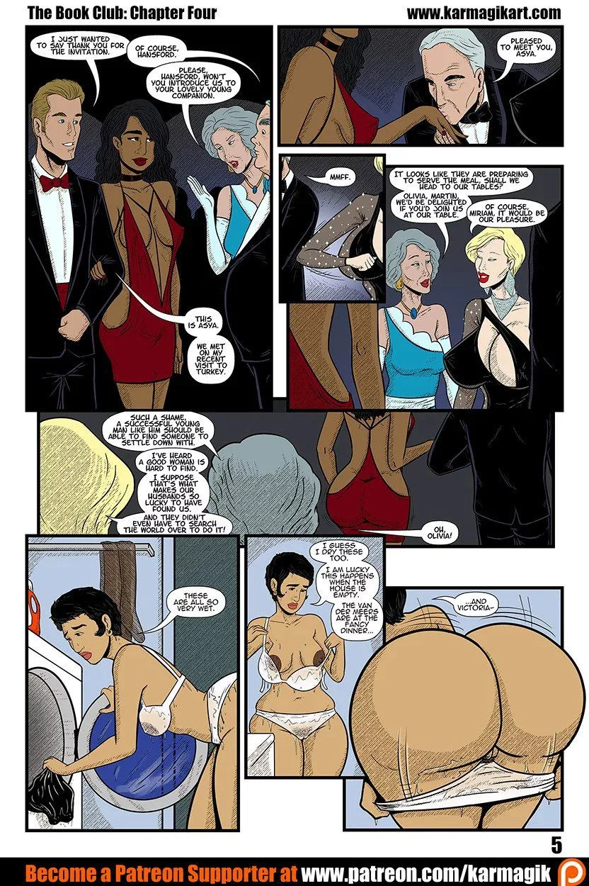 The Book Club [Karmagik] 4 . The Book Club - Chapter 4 [Karmagik] – page 7