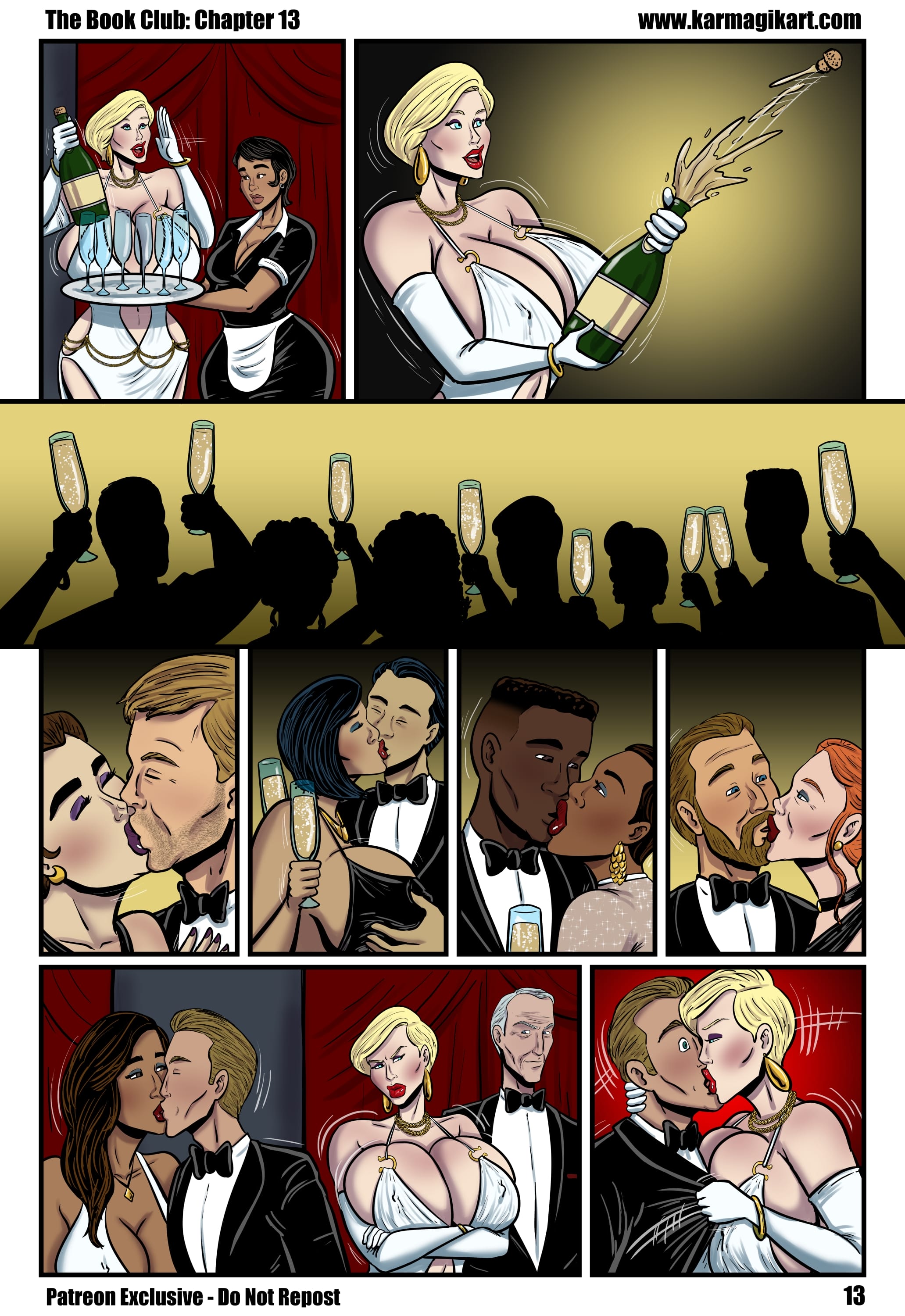 The Book Club [Karmagik] 13.5 . The Book Club - Textless - Chapter 13 [Karmagik] – page 13