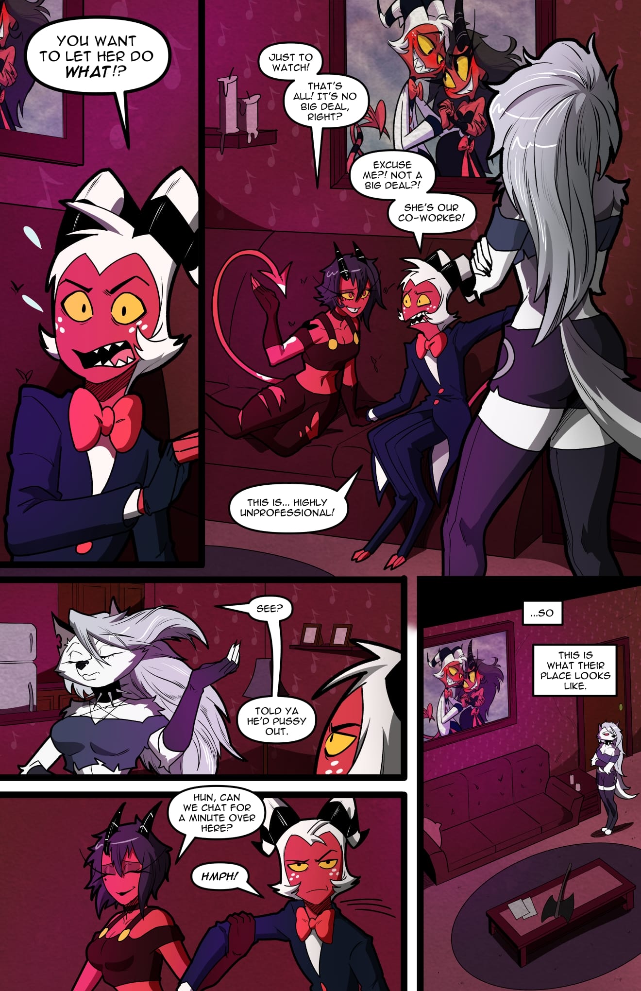 Helluva Trio (Helluva Boss) [Swain Art] 1 . Helluva Trio - Chapter 1 (Helluva Boss) [Swain Art] – page 17