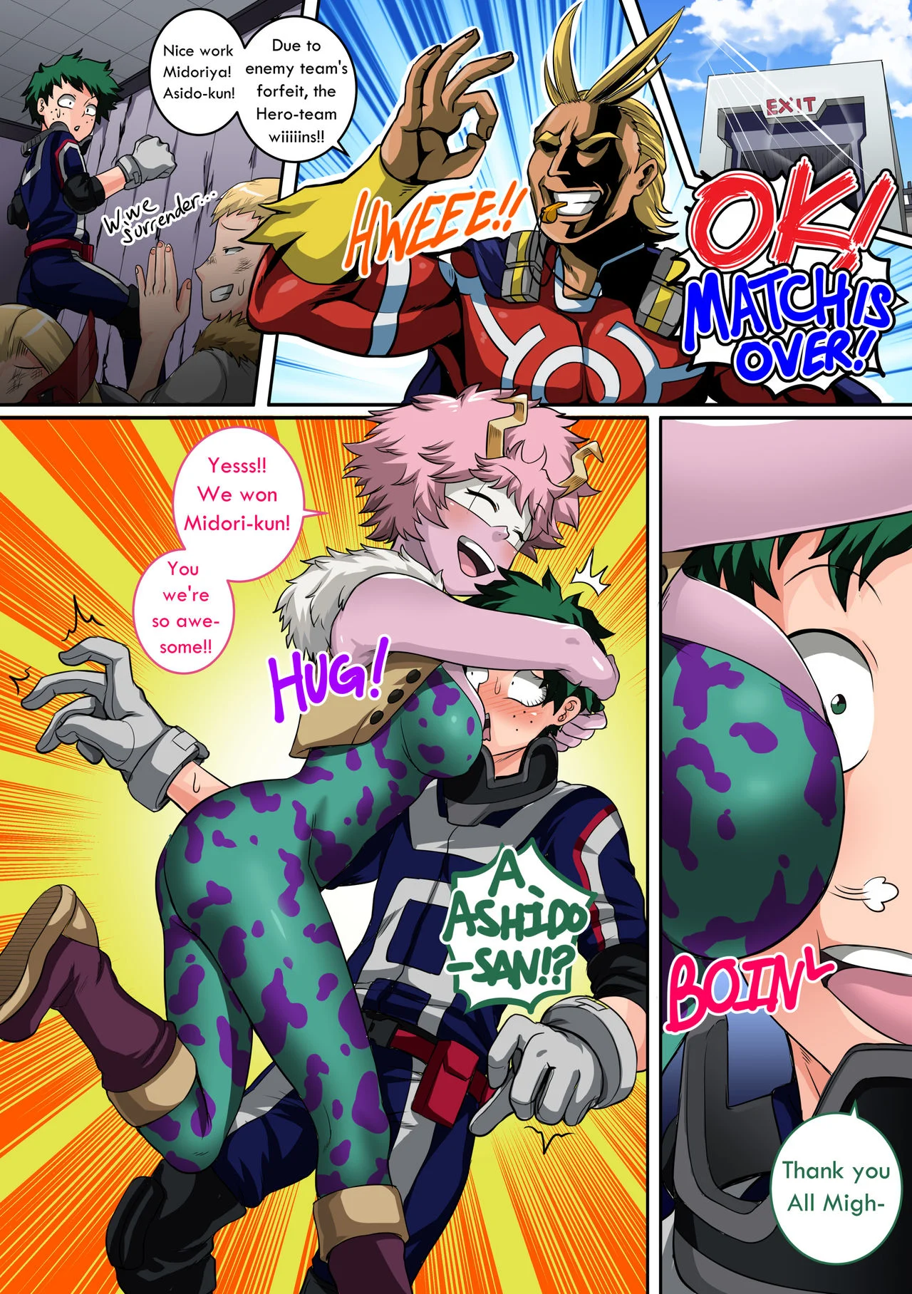 My Harem Academia (Boku No Hero Academia) [Juna Juna Juice] 4 . My Harem Academia - Mischiefs of a Little Devil - Chapter 4 (Boku No Hero Academia) [Juna Juna Juice] – page 2