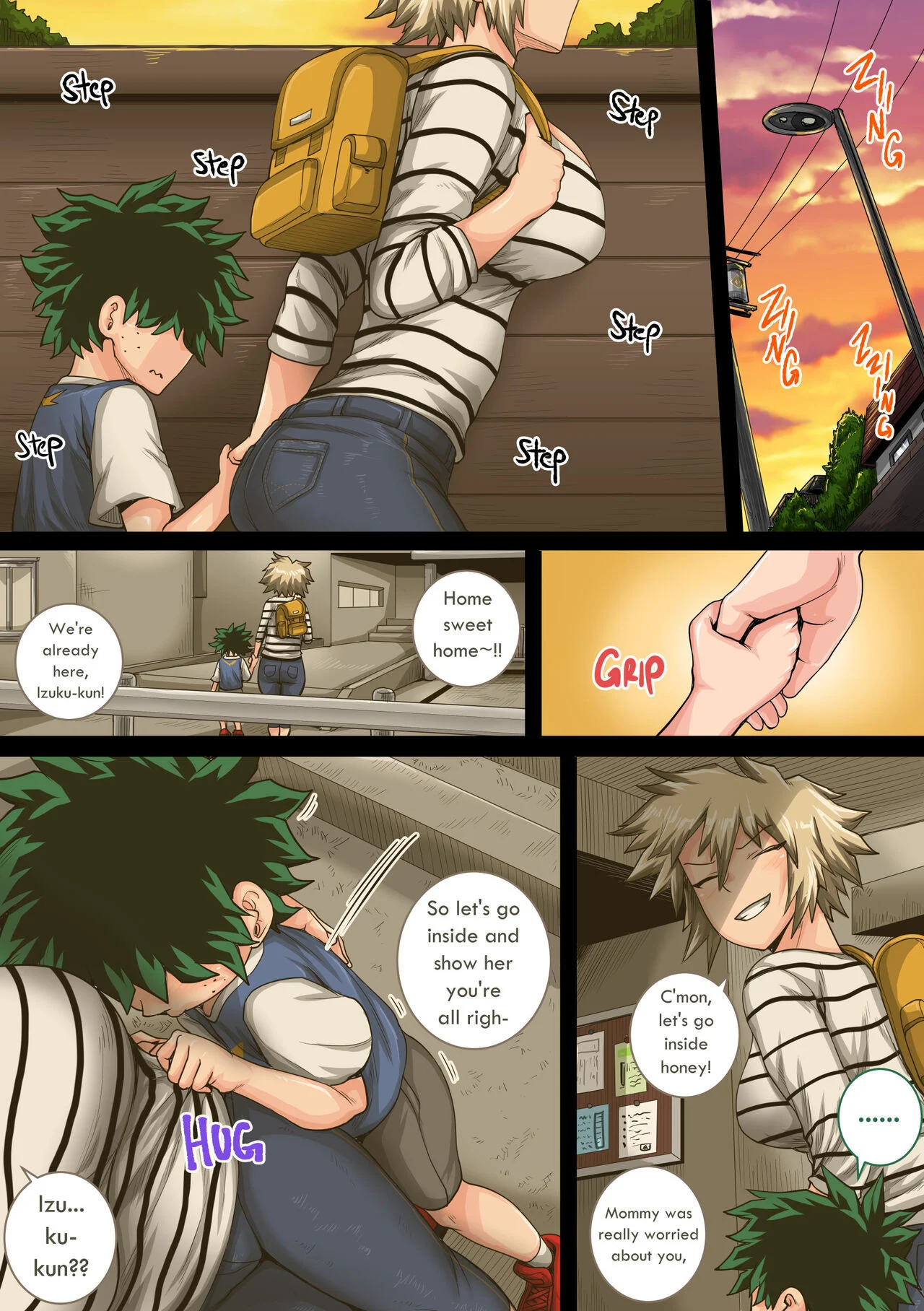 My Harem Academia (Boku No Hero Academia) [Juna Juna Juice] 7.5.2 . My Harem Academia - Bakugou Mama to no Natsuyasumi 3-2 - Chapter 7 (Boku No Hero Academia) [Juna Juna Juice] – page 44