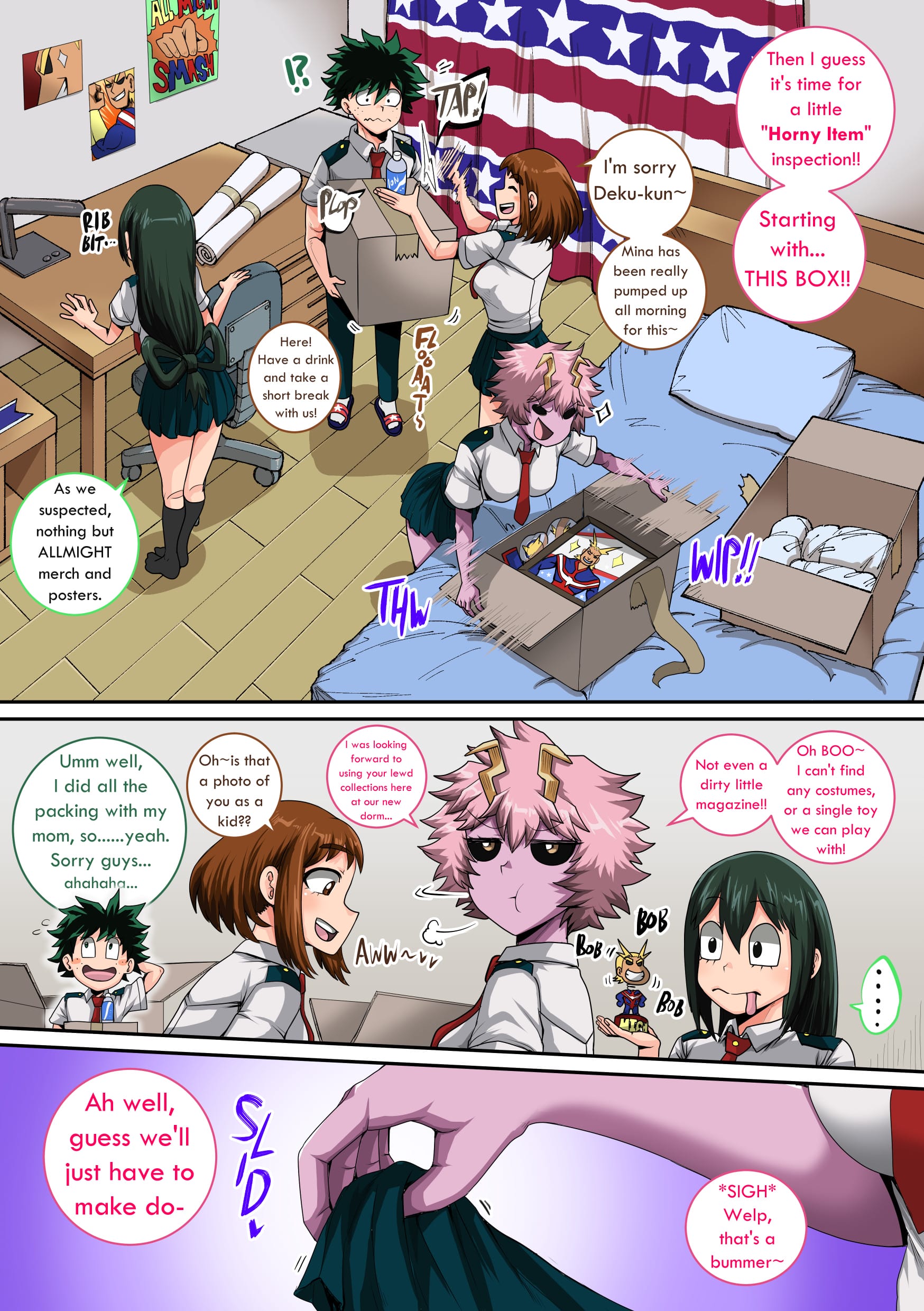 My Harem Academia (Boku No Hero Academia) [Juna Juna Juice] 8.3 . My Harem Academia - Breaking into a Broken Heart - Chapter 8 (Boku No Hero Academia) [Juna Juna Juice] – page 109