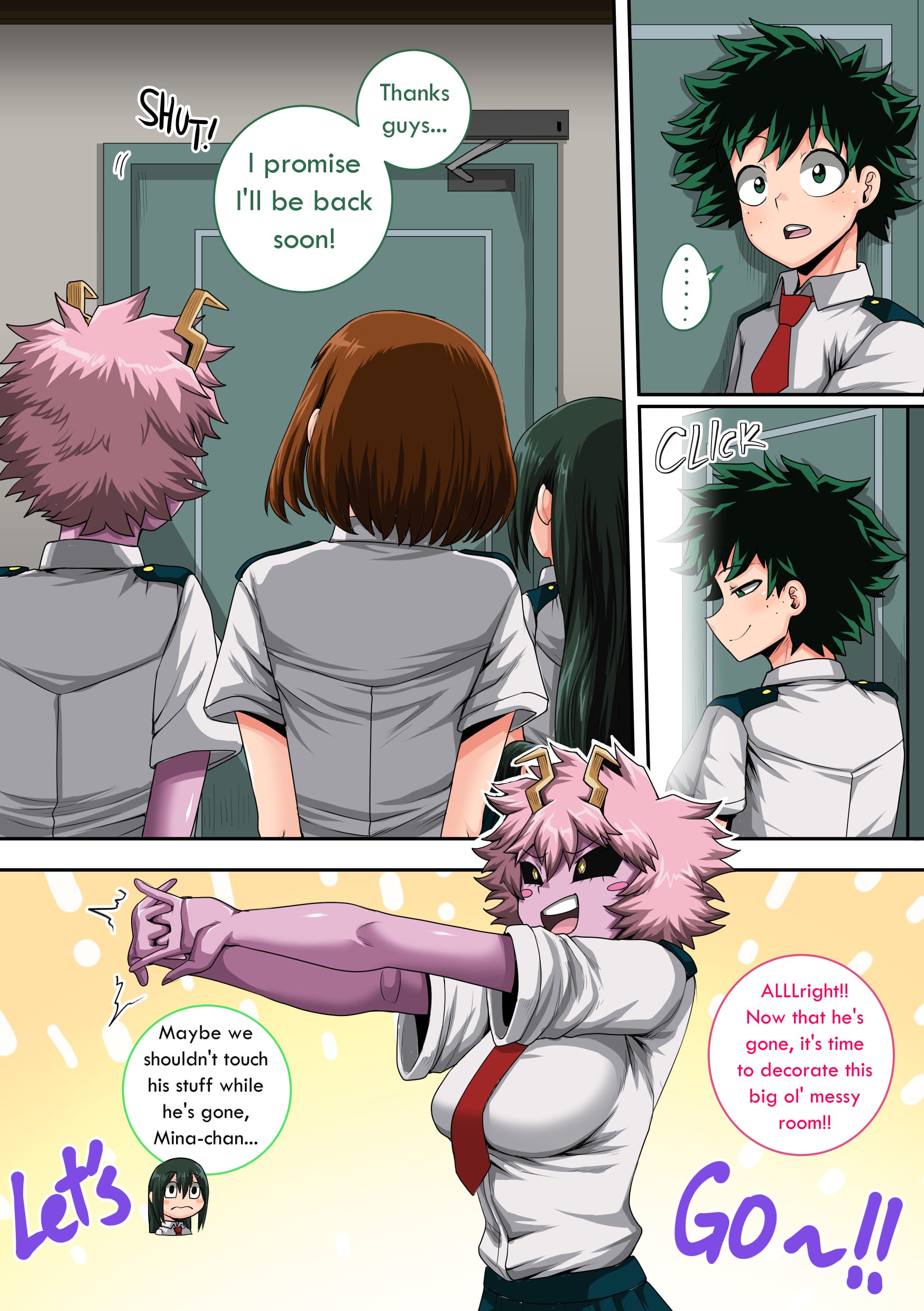 My Harem Academia (Boku No Hero Academia) [Juna Juna Juice] 8.3 . My Harem Academia - Breaking into a Broken Heart - Chapter 8 (Boku No Hero Academia) [Juna Juna Juice] – page 112