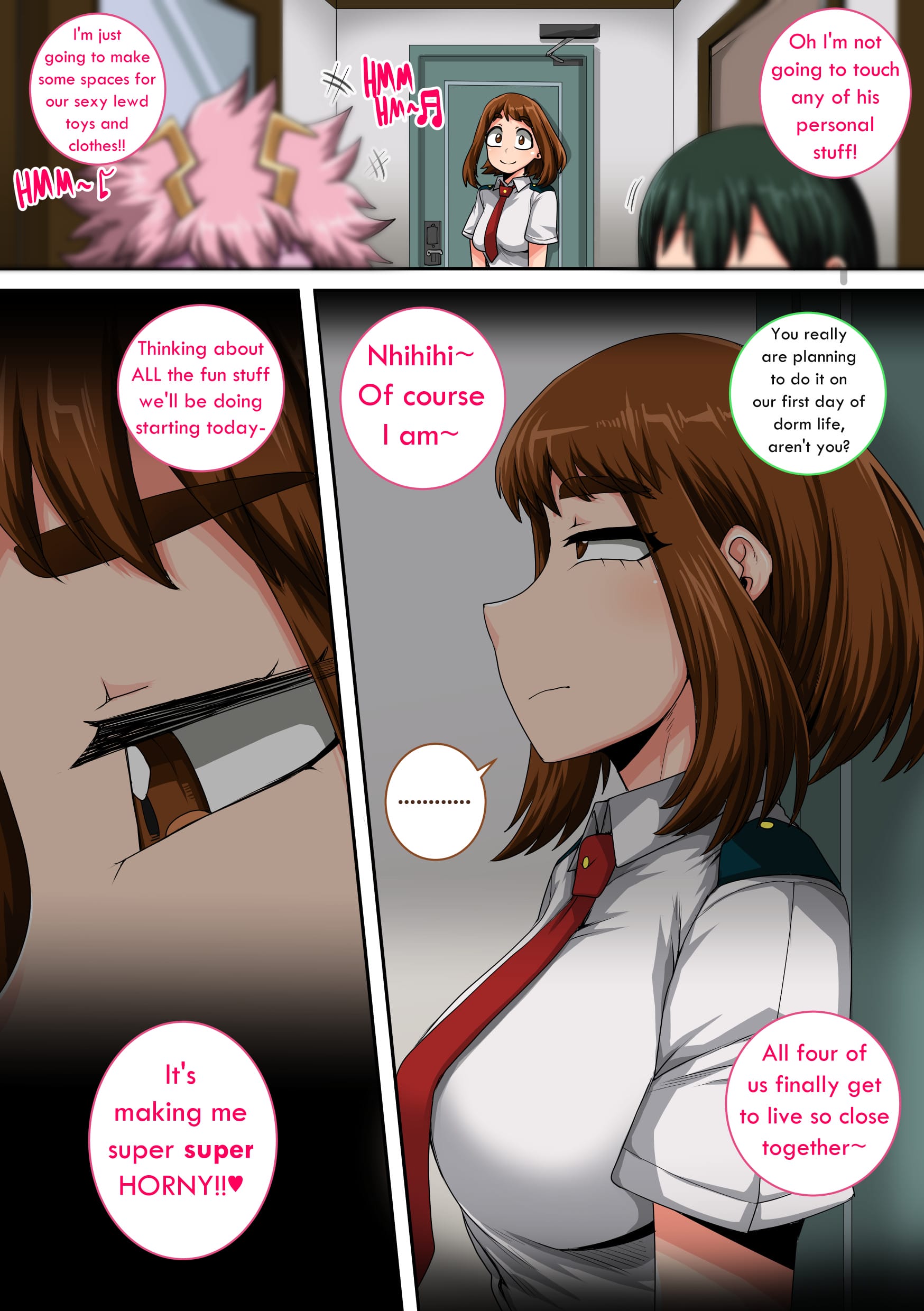 My Harem Academia (Boku No Hero Academia) [Juna Juna Juice] 8.3 . My Harem Academia - Breaking into a Broken Heart - Chapter 8 (Boku No Hero Academia) [Juna Juna Juice] – page 113