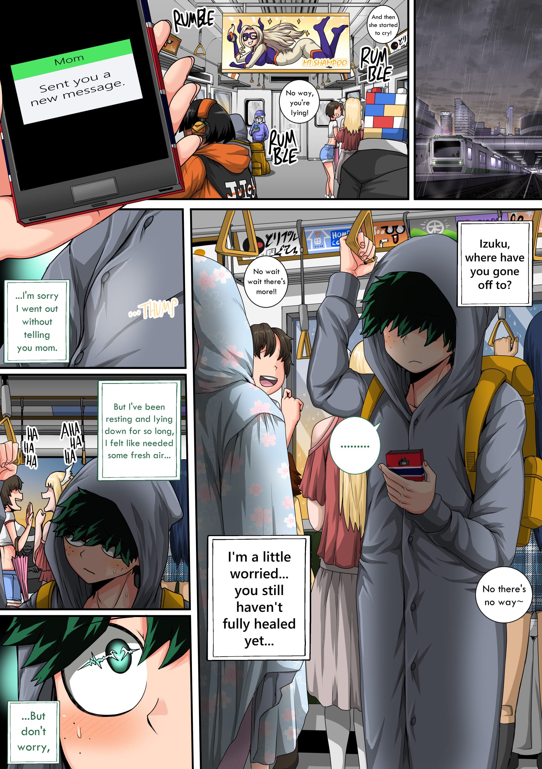 My Harem Academia (Boku No Hero Academia) [Juna Juna Juice] 8.3 . My Harem Academia - Breaking into a Broken Heart - Chapter 8 (Boku No Hero Academia) [Juna Juna Juice] – page 14