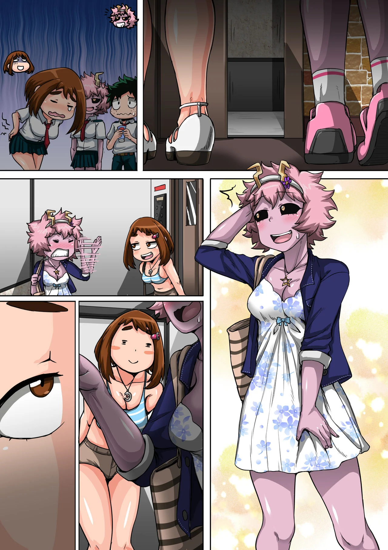 My Harem Academia (Boku No Hero Academia) [Juna Juna Juice] 5 . My Harem Academia - The Start Of A Harem - Chapter 5 (Boku No Hero Academia) [Juna Juna Juice] – page 124