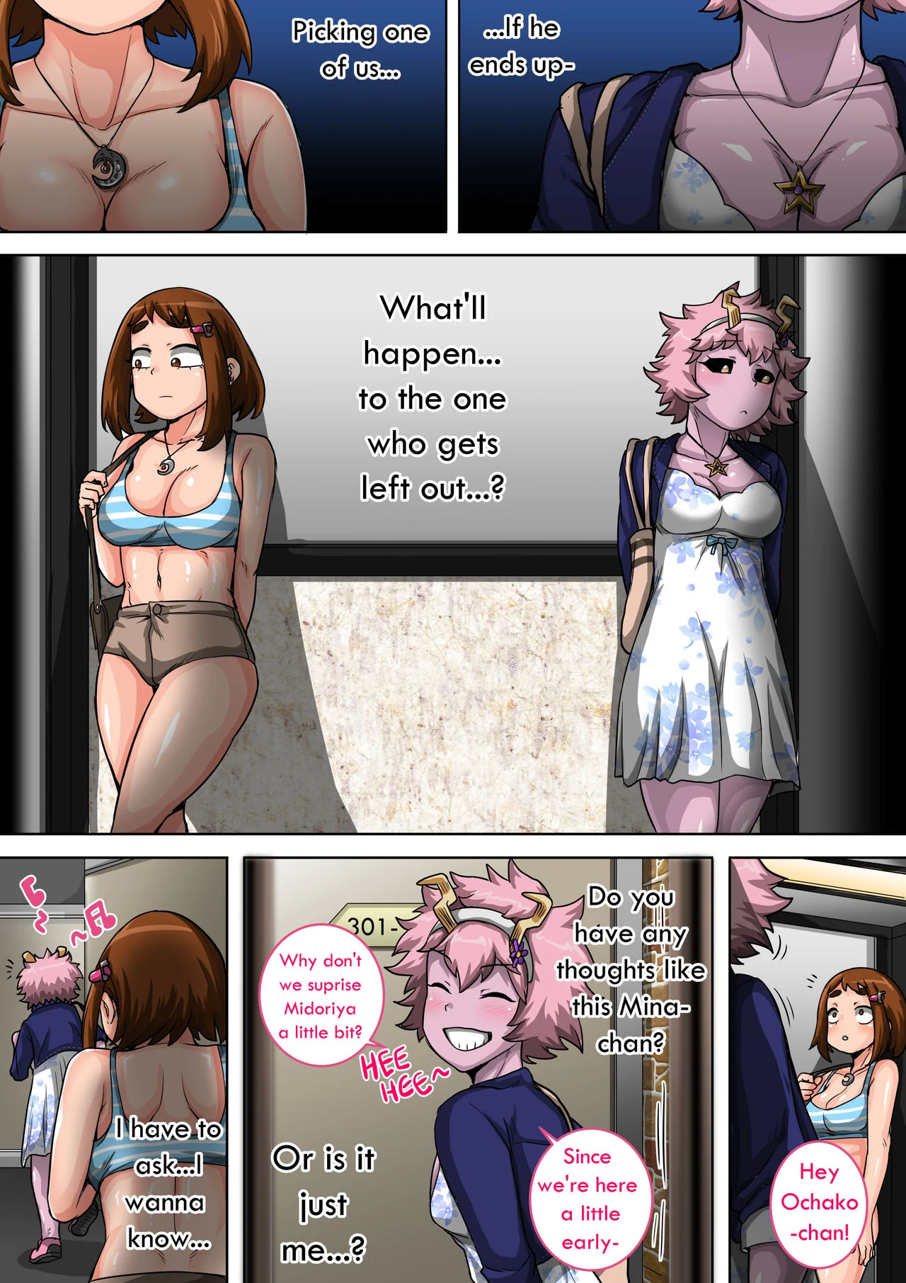 My Harem Academia (Boku No Hero Academia) [Juna Juna Juice] 5 . My Harem Academia - The Start Of A Harem - Chapter 5 (Boku No Hero Academia) [Juna Juna Juice] – page 61