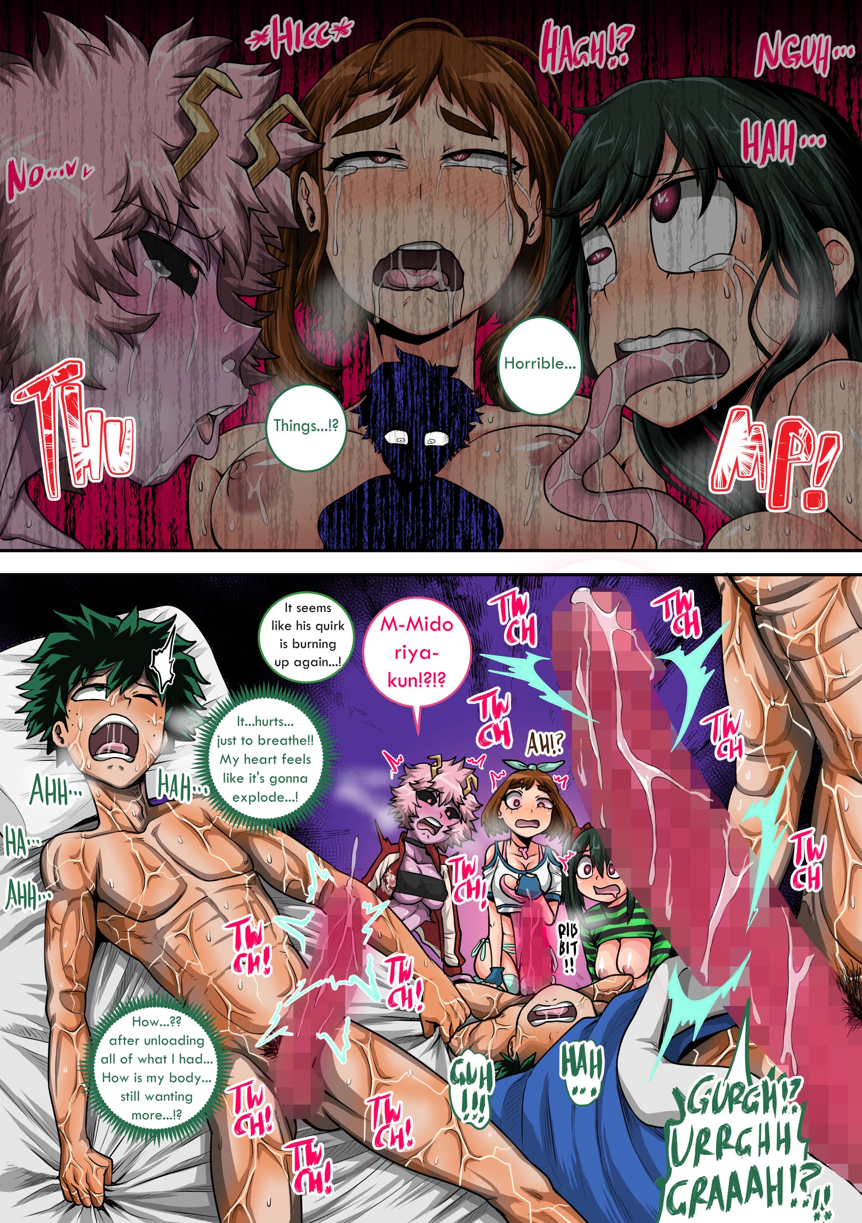 My Harem Academia (Boku No Hero Academia) [Juna Juna Juice] 8.2 . My Harem Academia - Breaking into a Broken Heart - Chapter 8 (Boku No Hero Academia) [Juna Juna Juice] – page 14