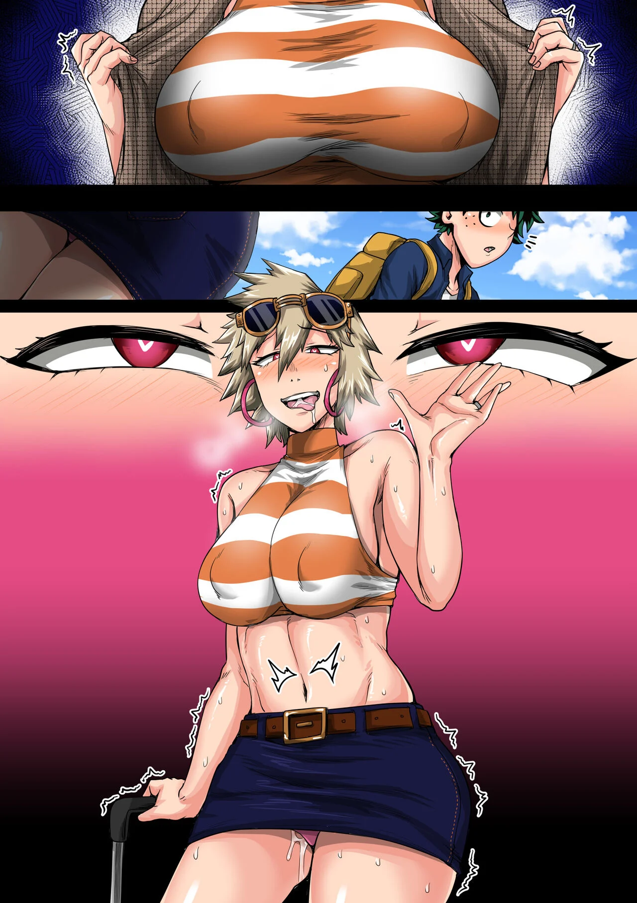 My Harem Academia (Boku No Hero Academia) [Juna Juna Juice] 7.4 . My Harem Academia - Bakugou Mama to no Natsuyasumi Second Part - Chapter 7 (Boku No Hero Academia) [Juna Juna Juice] – page 162
