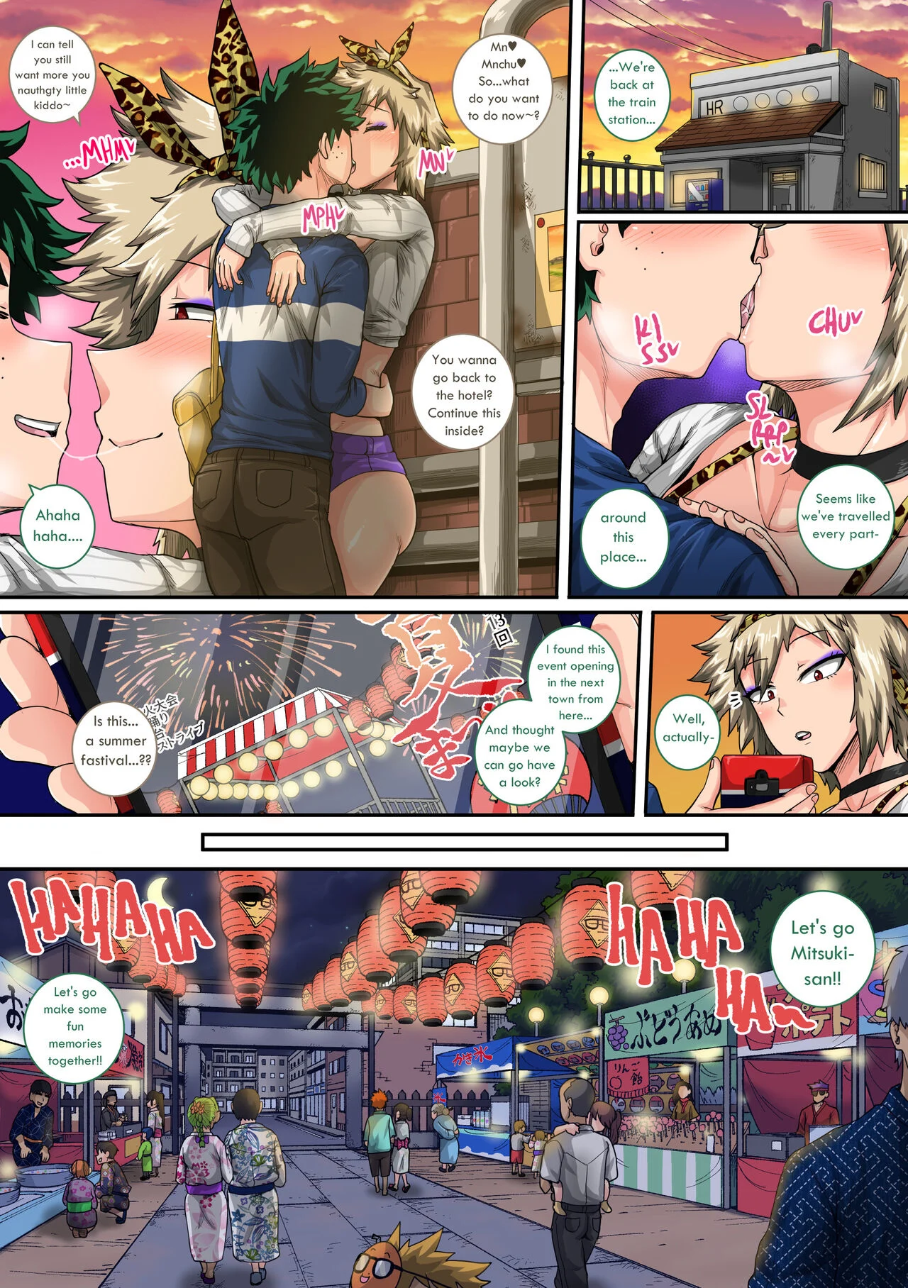 My Harem Academia (Boku No Hero Academia) [Juna Juna Juice] 7.4 . My Harem Academia - Bakugou Mama to no Natsuyasumi Second Part - Chapter 7 (Boku No Hero Academia) [Juna Juna Juice] – page 49