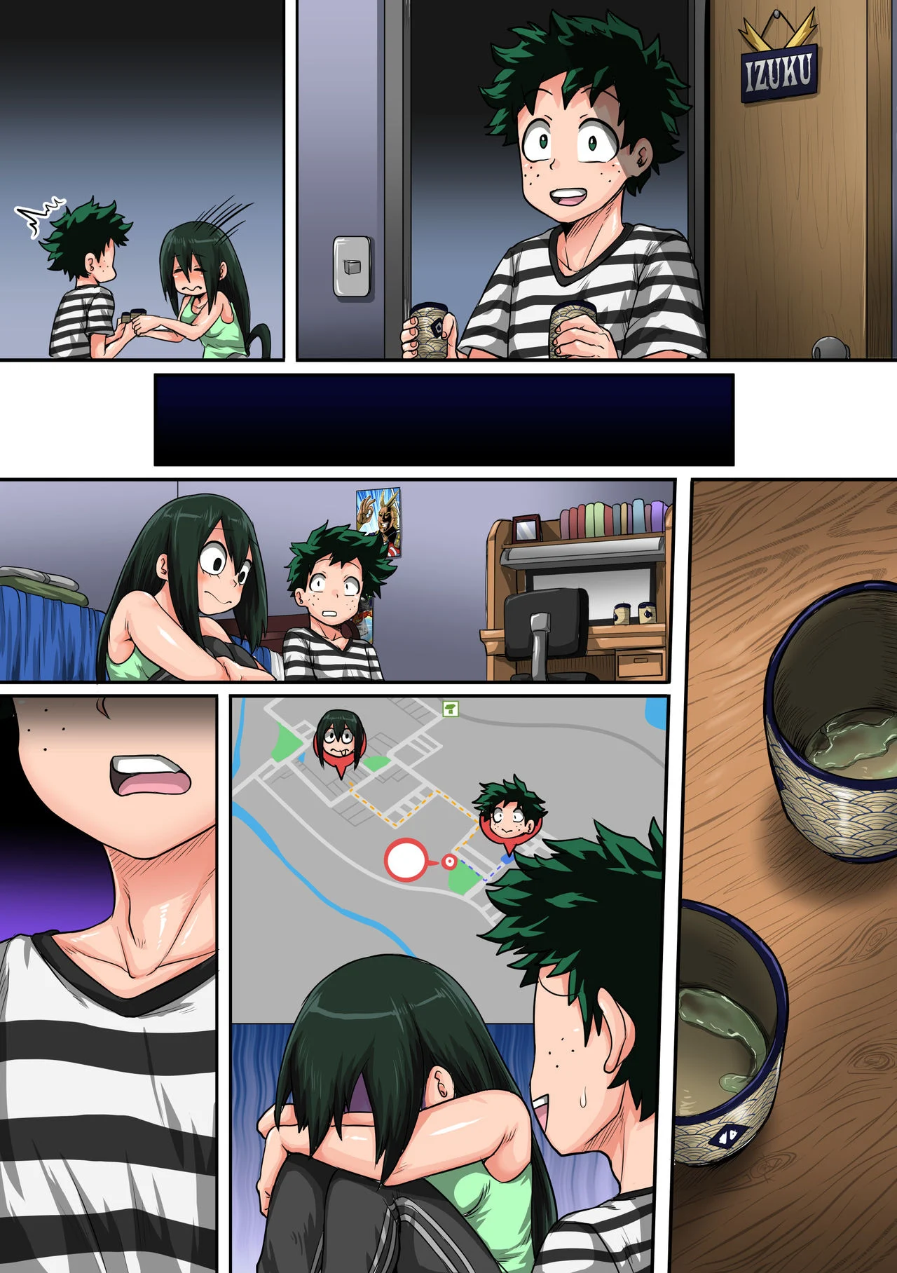 My Harem Academia (Boku No Hero Academia) [Juna Juna Juice] 6 . My Harem Academia - The Frog Girl With Animal Instincts - Chapter 6 (Boku No Hero Academia) [Juna Juna Juice] – page 102