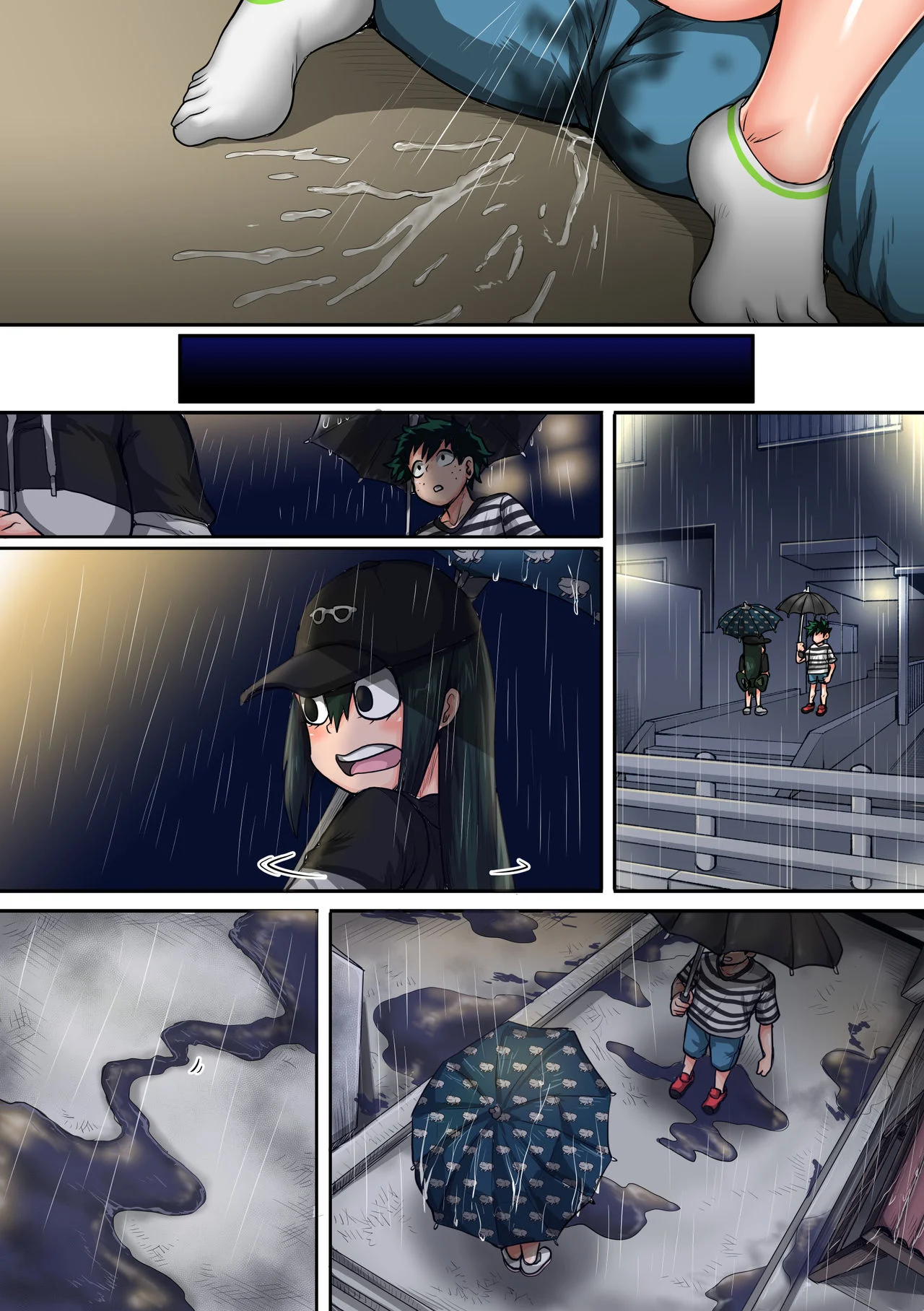 My Harem Academia (Boku No Hero Academia) [Juna Juna Juice] 6 . My Harem Academia - The Frog Girl With Animal Instincts - Chapter 6 (Boku No Hero Academia) [Juna Juna Juice] – page 110