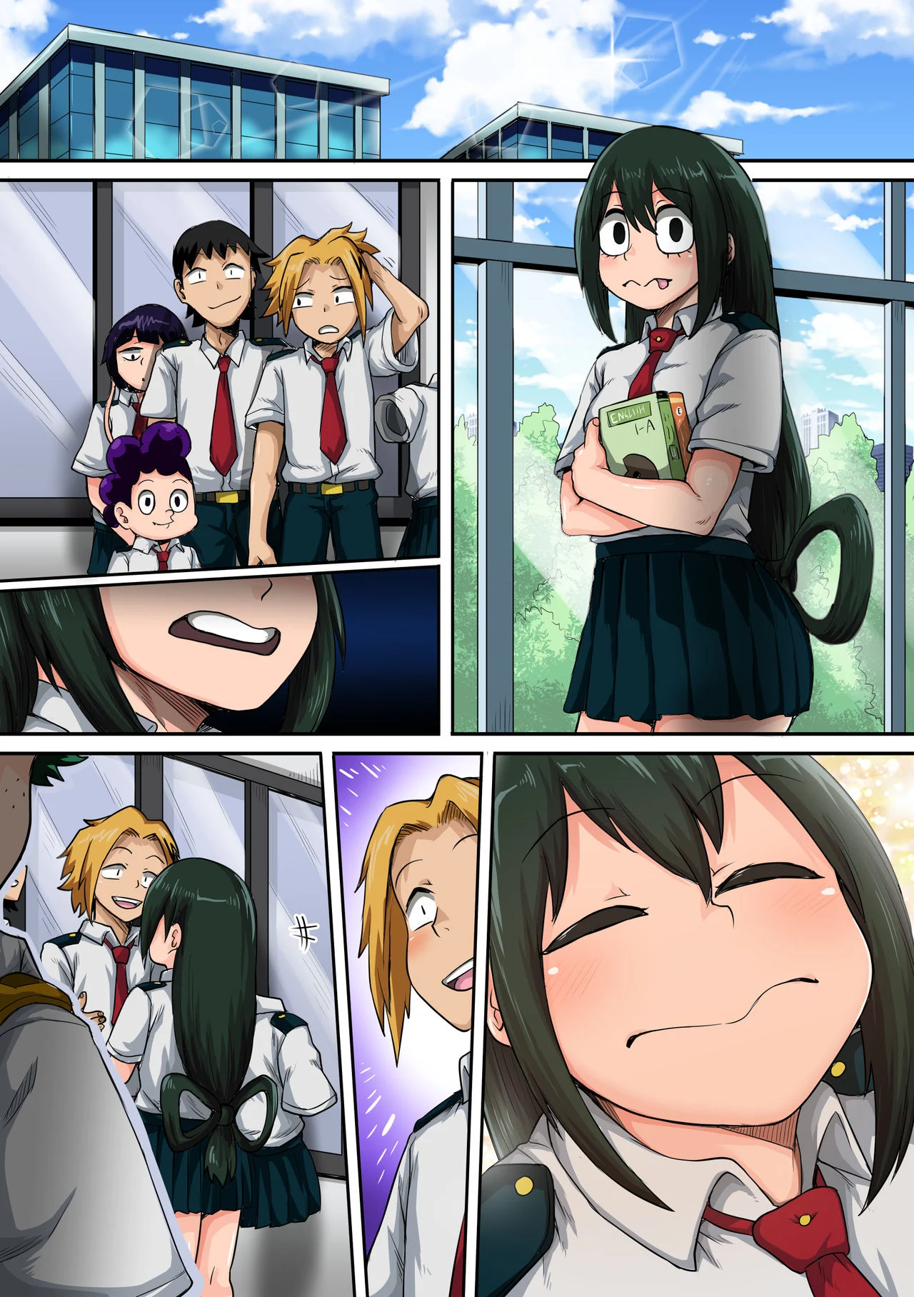 My Harem Academia (Boku No Hero Academia) [Juna Juna Juice] 6 . My Harem Academia - The Frog Girl With Animal Instincts - Chapter 6 (Boku No Hero Academia) [Juna Juna Juice] – page 147