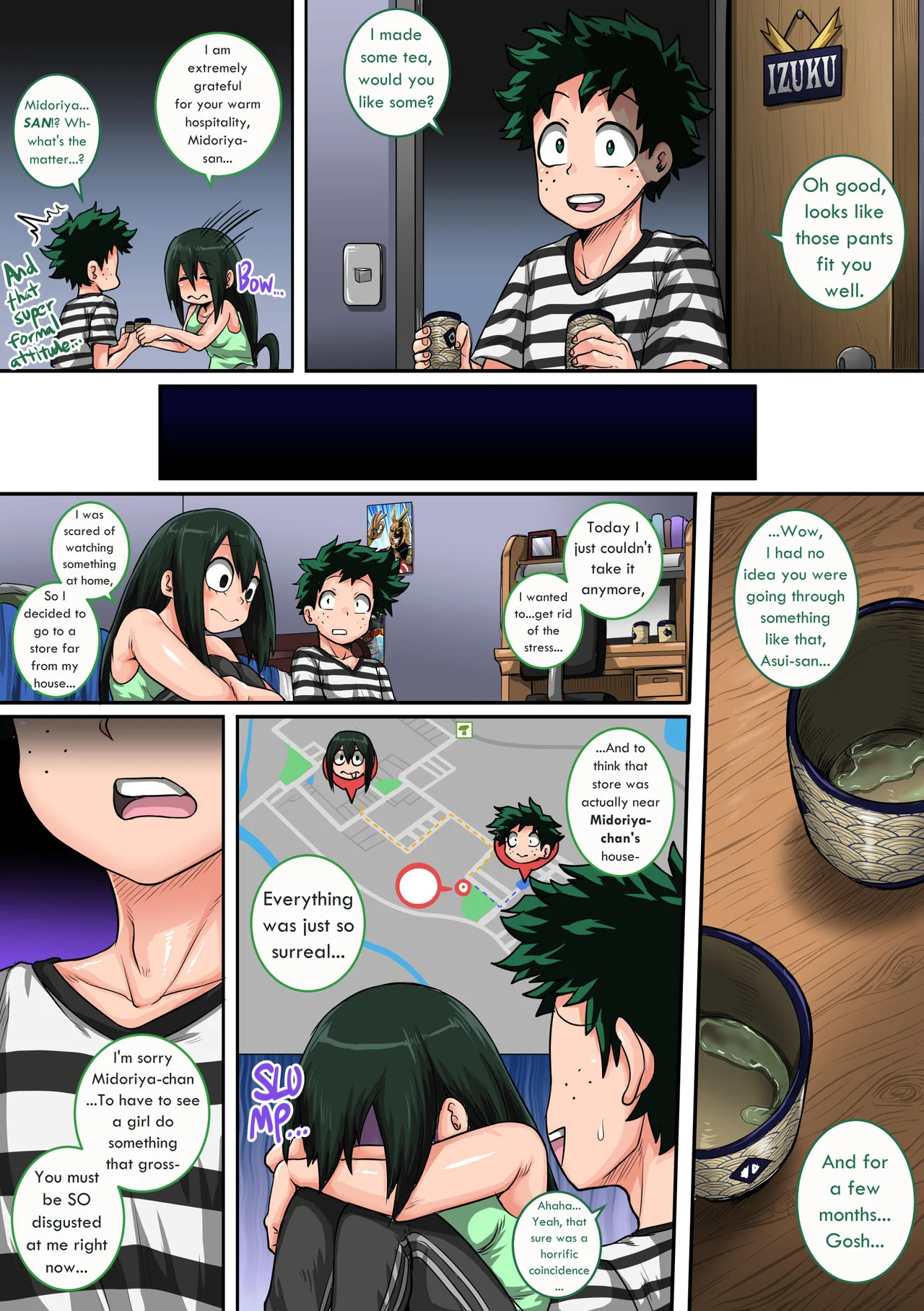 My Harem Academia (Boku No Hero Academia) [Juna Juna Juice] 6 . My Harem Academia - The Frog Girl With Animal Instincts - Chapter 6 (Boku No Hero Academia) [Juna Juna Juice] – page 20