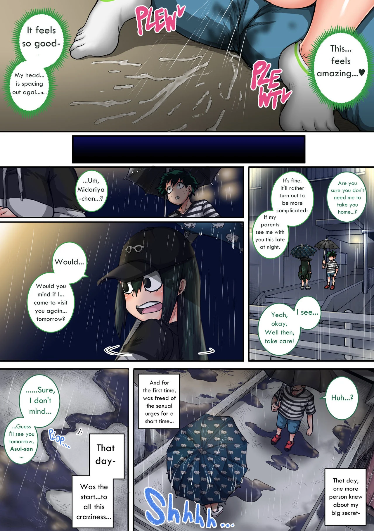 My Harem Academia (Boku No Hero Academia) [Juna Juna Juice] 6 . My Harem Academia - The Frog Girl With Animal Instincts - Chapter 6 (Boku No Hero Academia) [Juna Juna Juice] – page 28