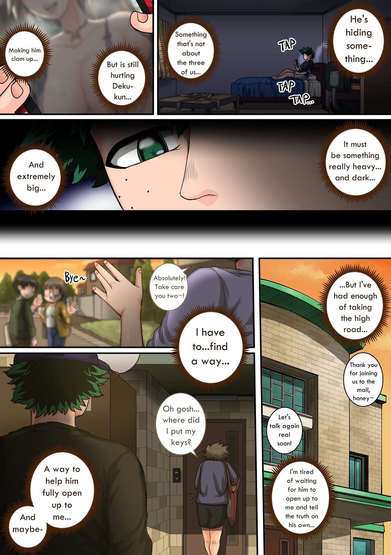 My Harem Academia (Boku No Hero Academia) [Juna Juna Juice] 6 . My Harem Academia - The Frog Girl With Animal Instincts - Chapter 6 (Boku No Hero Academia) [Juna Juna Juice] – page 79