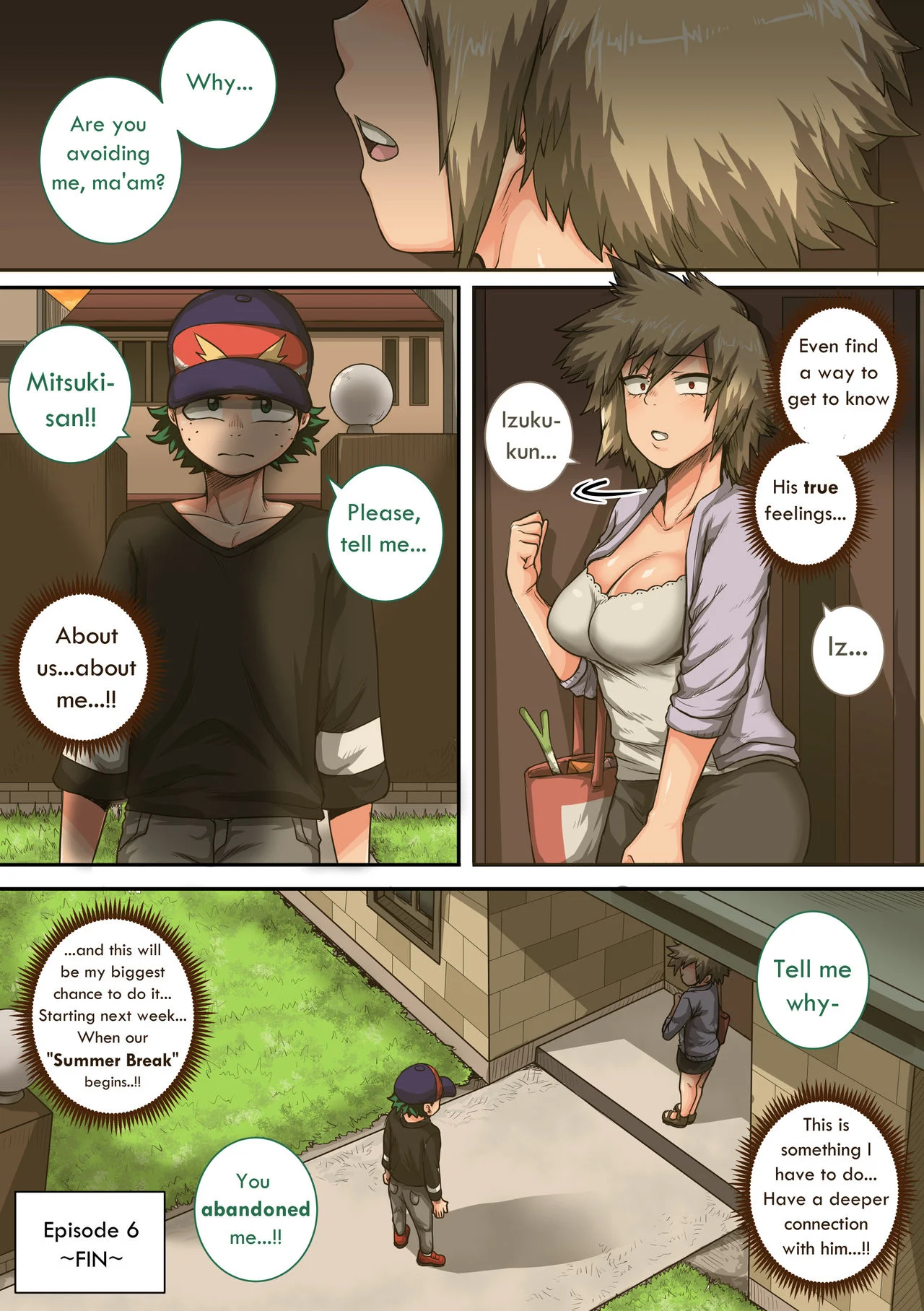 My Harem Academia (Boku No Hero Academia) [Juna Juna Juice] 6 . My Harem Academia - The Frog Girl With Animal Instincts - Chapter 6 (Boku No Hero Academia) [Juna Juna Juice] – page 80