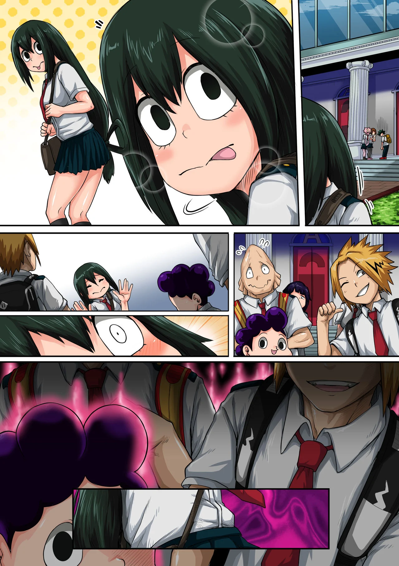 My Harem Academia (Boku No Hero Academia) [Juna Juna Juice] 6 . My Harem Academia - The Frog Girl With Animal Instincts - Chapter 6 (Boku No Hero Academia) [Juna Juna Juice] – page 88