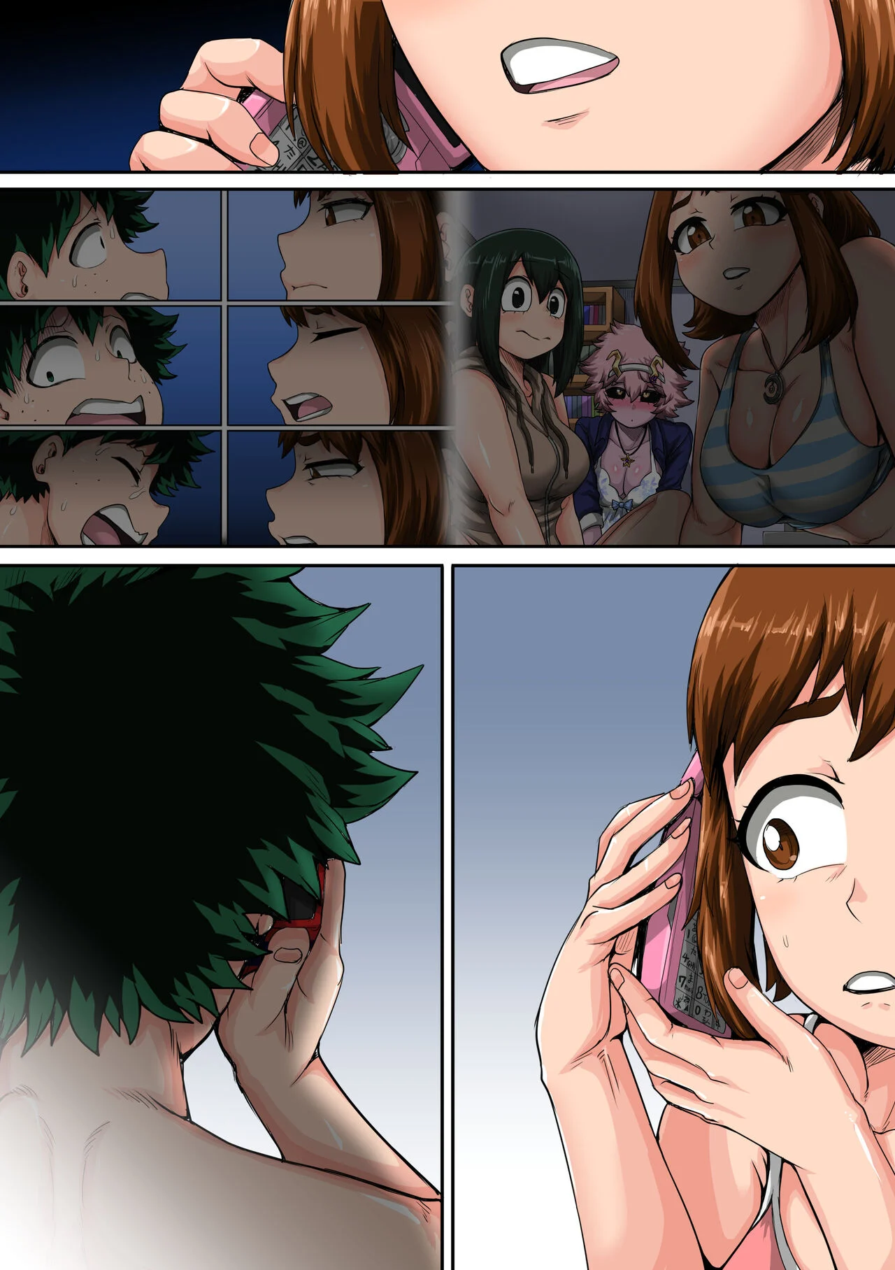 My Harem Academia (Boku No Hero Academia) [Juna Juna Juice] 7.5.1 . My Harem Academia - Bakugou Mama to no Natsuyasumi 3-1 - Chapter 7 (Boku No Hero Academia) [Juna Juna Juice] – page 113