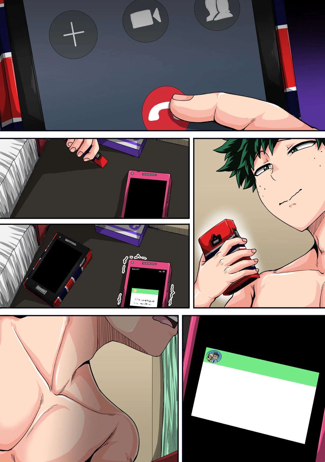 My Harem Academia (Boku No Hero Academia) [Juna Juna Juice] 7.5.1 . My Harem Academia - Bakugou Mama to no Natsuyasumi 3-1 - Chapter 7 (Boku No Hero Academia) [Juna Juna Juice] – page 117