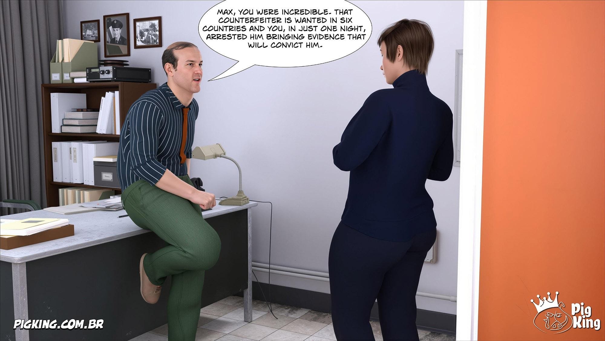 Top Secret – Lynda, Nadine [PigKing] 14 . Top Secret - Chapter 14 [PigKing] – page 55